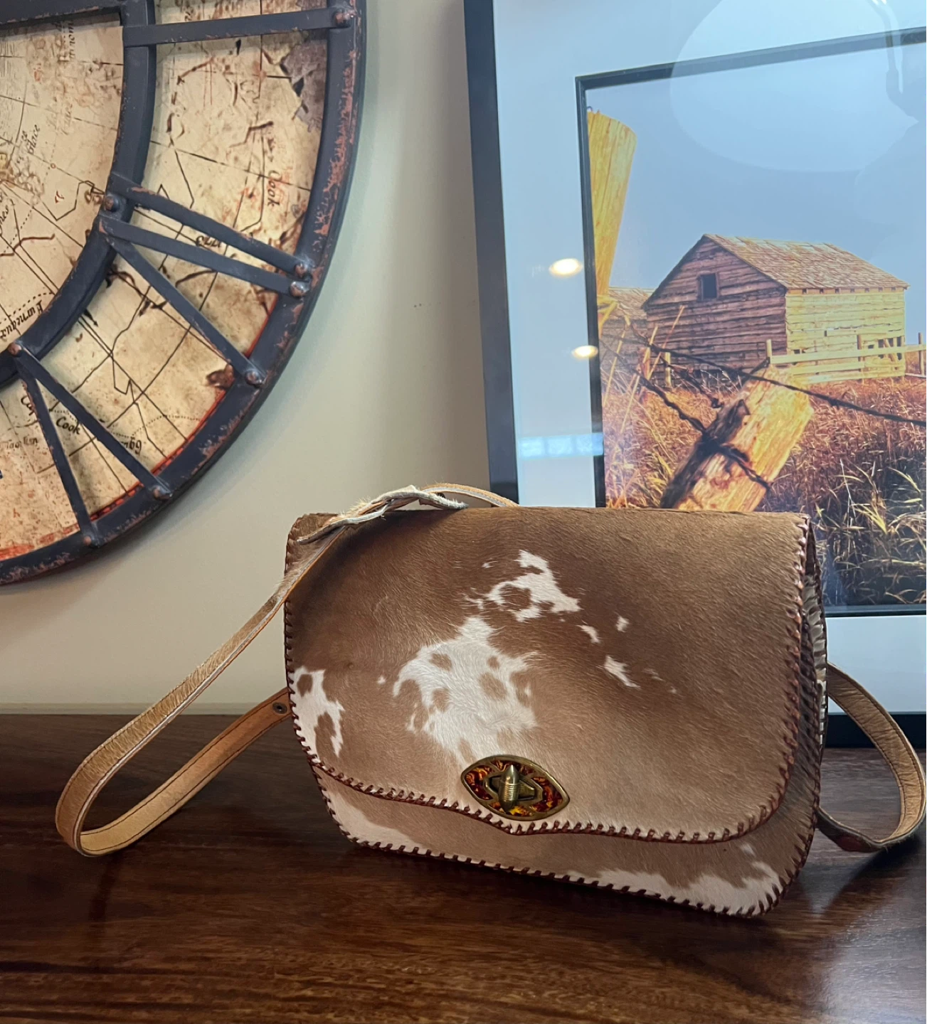 Genuine Cowhide Leather Crossbody/Shoulder Bag