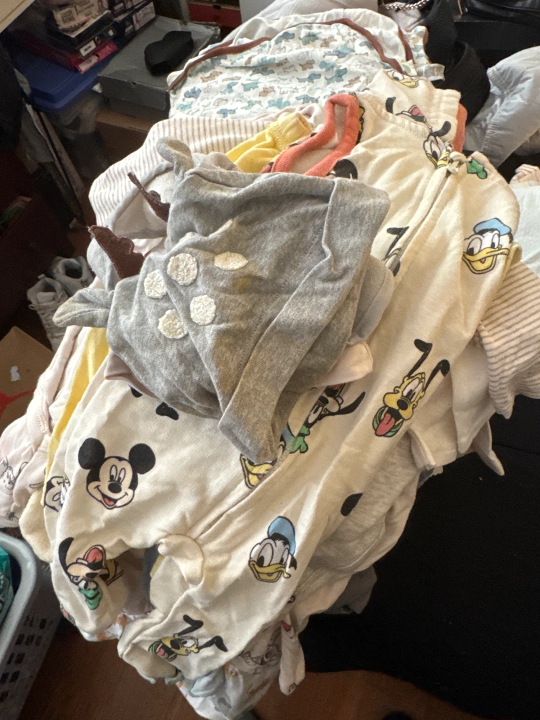 Disney Baby Clothes Bundle - Mickey, Donald, Pluto
