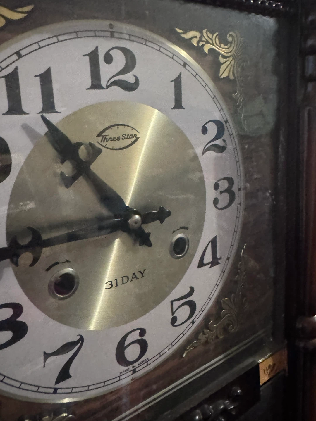 Three Star 31 Day Wall Clock - photo 5