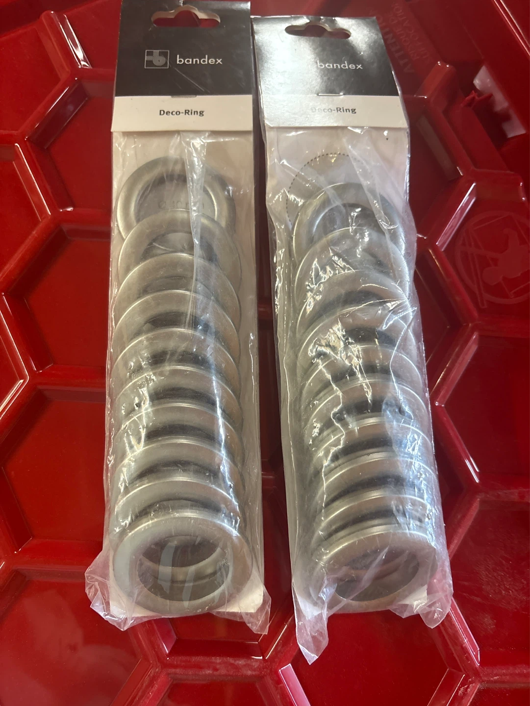 Bandex Deco-Ring Curtain Rings (2 Packs)