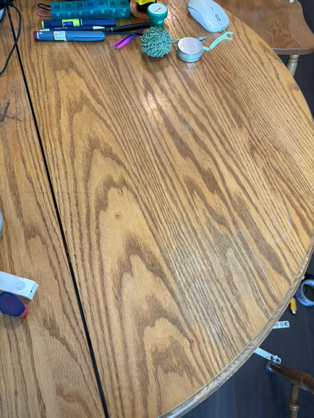Oak Wood Dining Table - photo 2