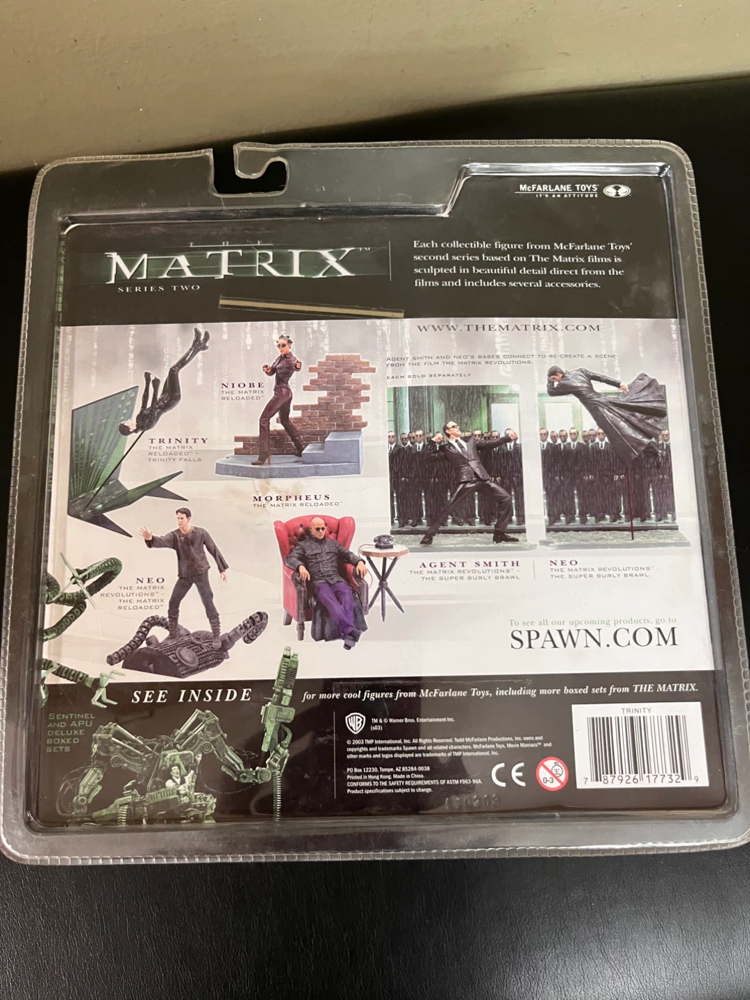The Matrix Reloaded Trinity Action Figure - photo 2
