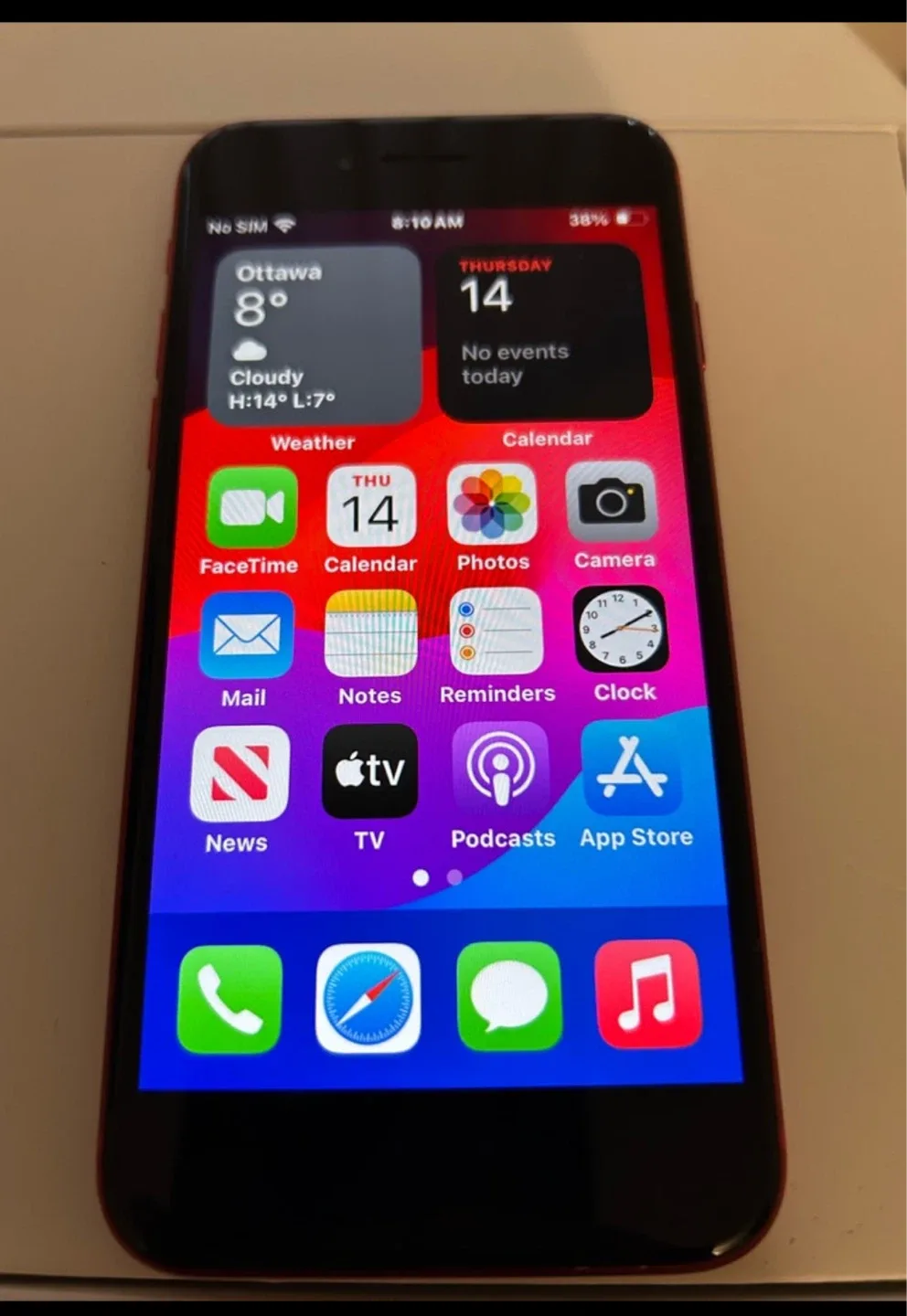 Apple iPhone SE (2nd generation) - Red