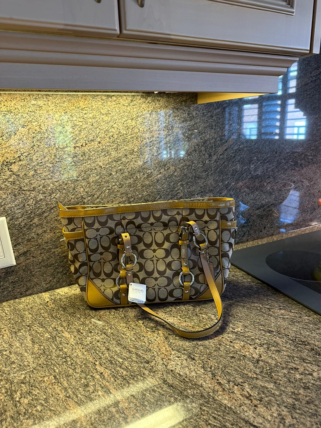 Coach Signature C Tote Bag-Authentic-Brand new