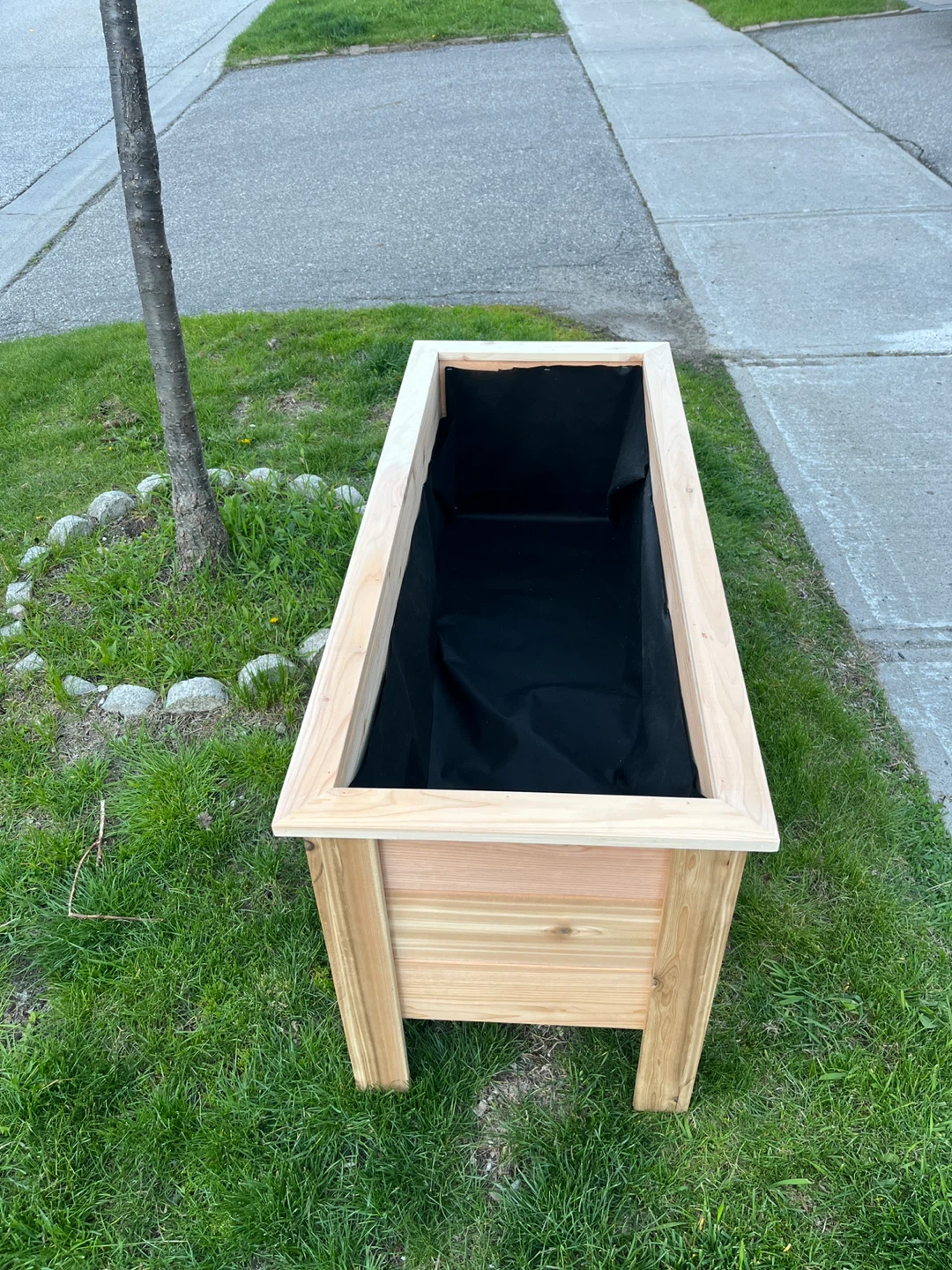 Handcrafted Raised Cedar Planter (Large) - photo 3