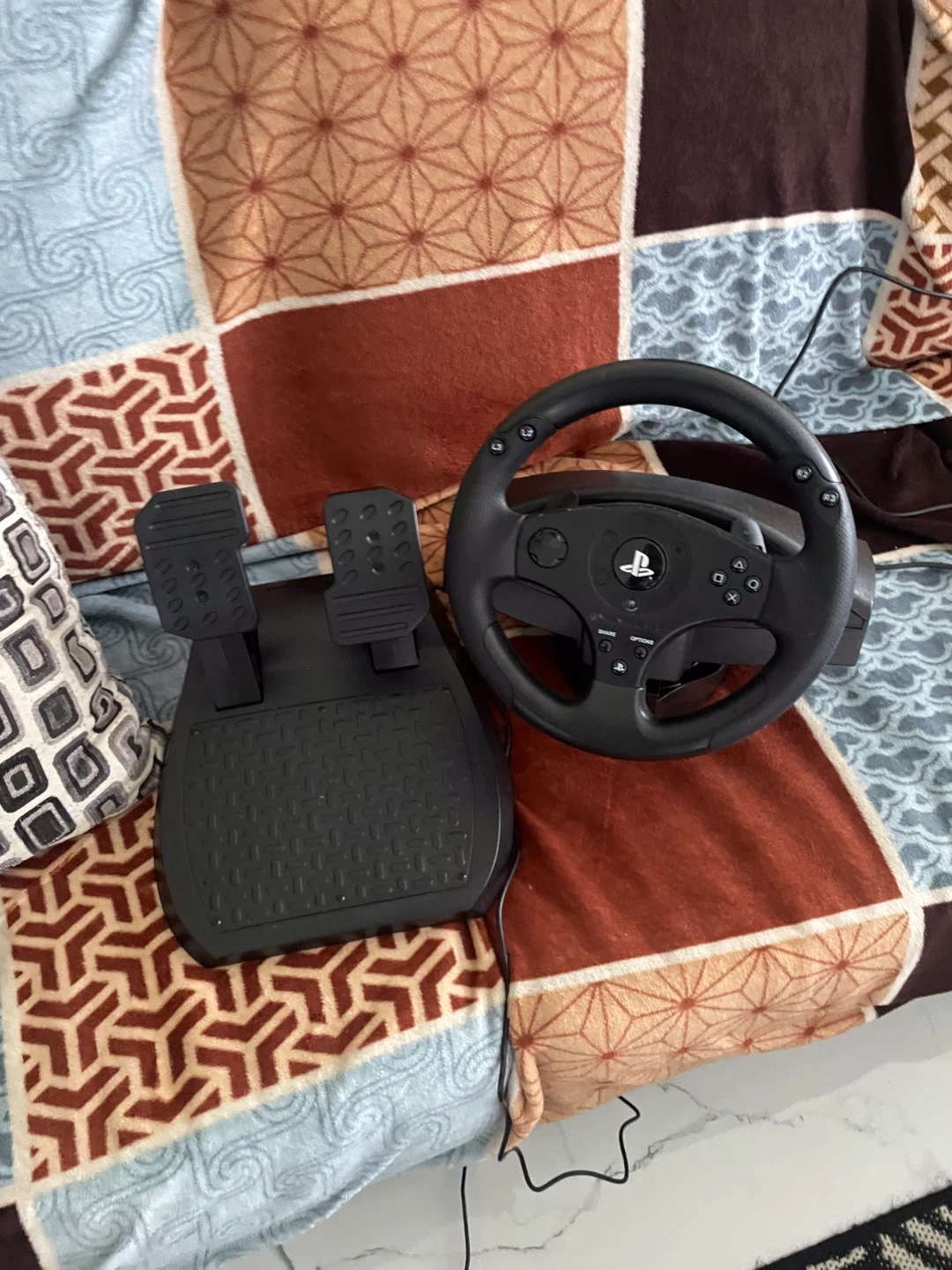 Thrustmaster T80 Racing Wheel and Pedals for PS5/PS4/PS3