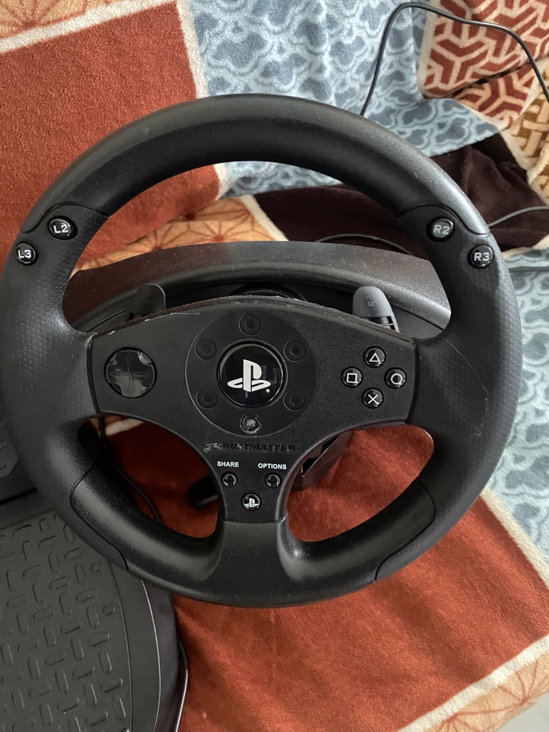 Thrustmaster T80 Racing Wheel and Pedals for PS5/PS4/PS3 - photo 2
