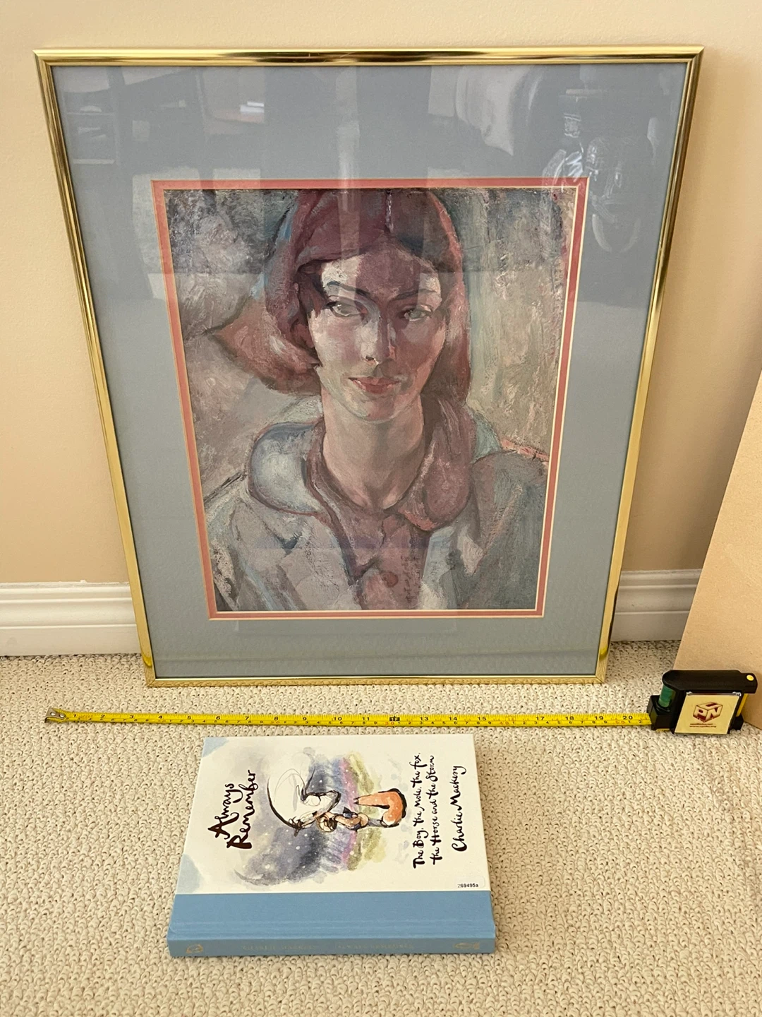 Framed Print of a Woman's Portrait