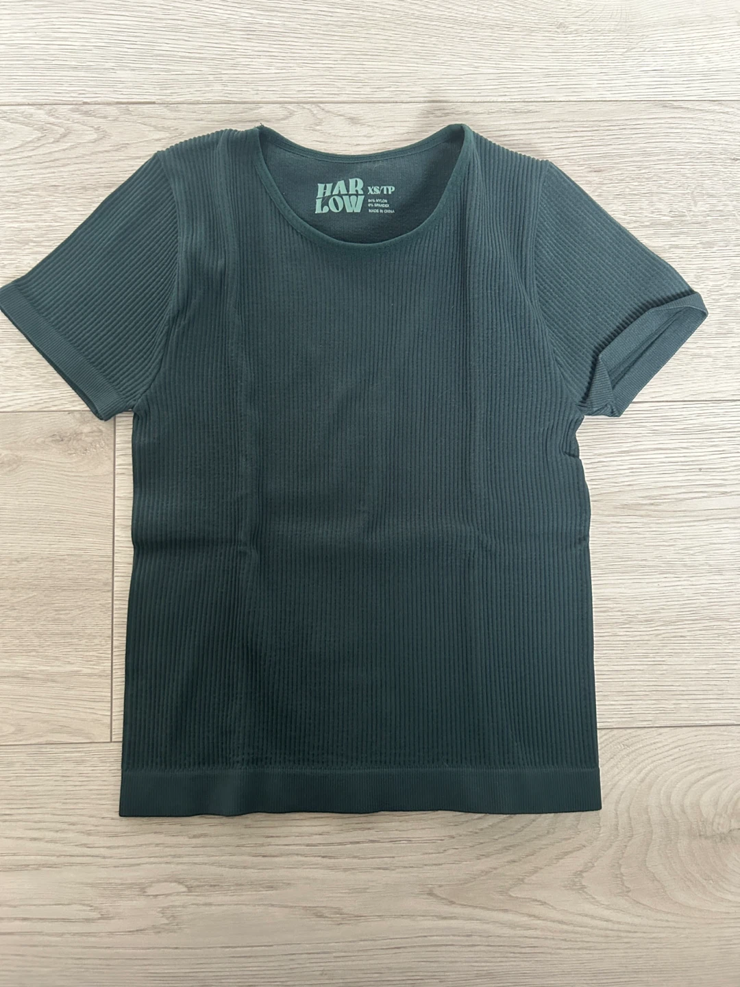 HAR LOW Ribbed Crewneck T-Shirt XS/TP