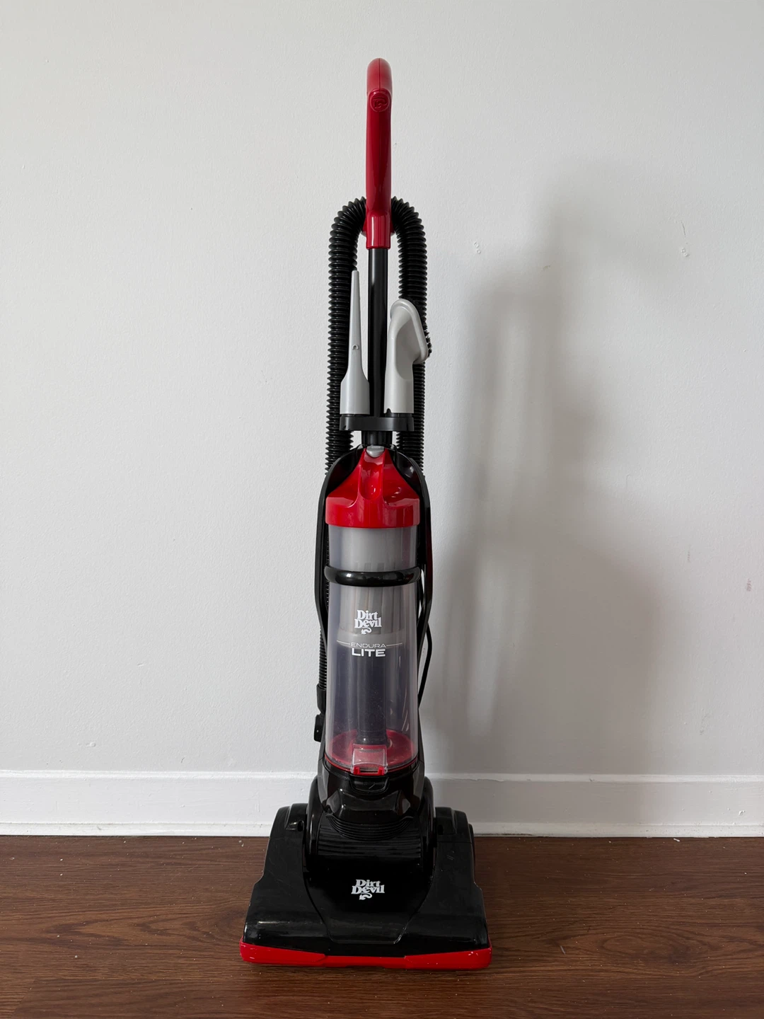 Dirt Devil Lite Upright Vacuum Cleaner - Red/Black