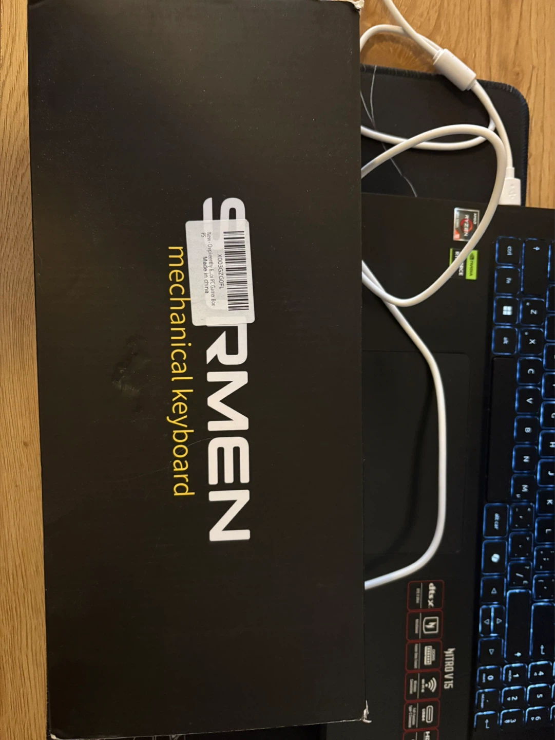 SURMEN 60% Mechanical Keyboard-RGB/Backlit(Good Condition) - photo 3
