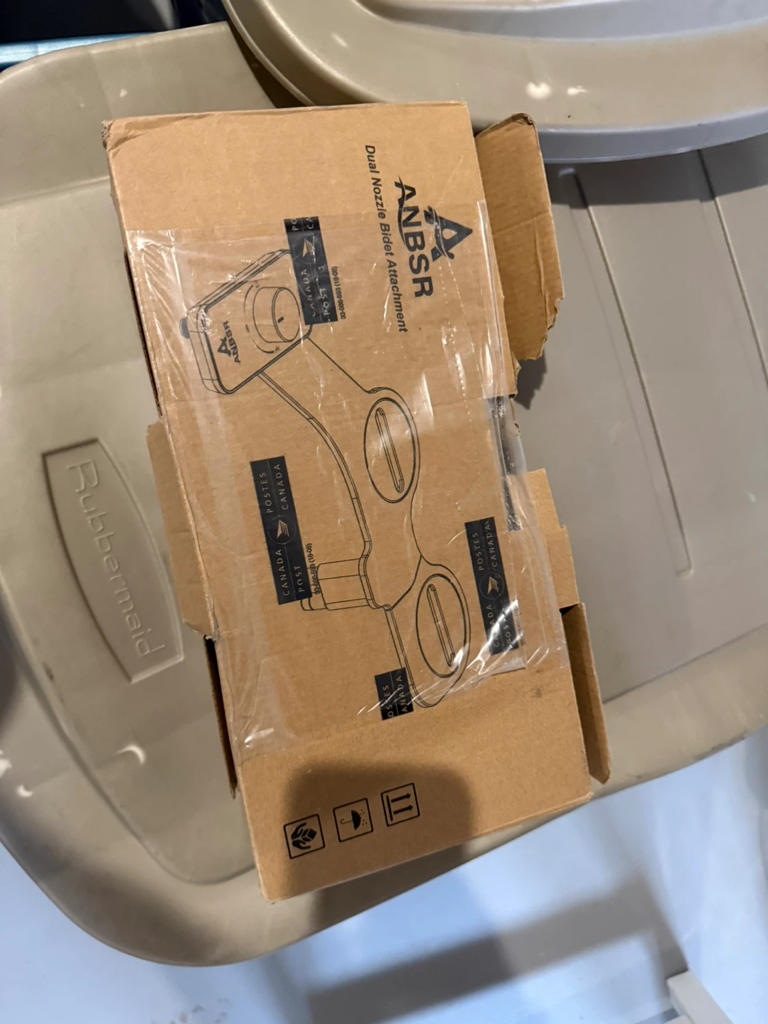 ANBSR Dual Nozzle Bidet Attachment