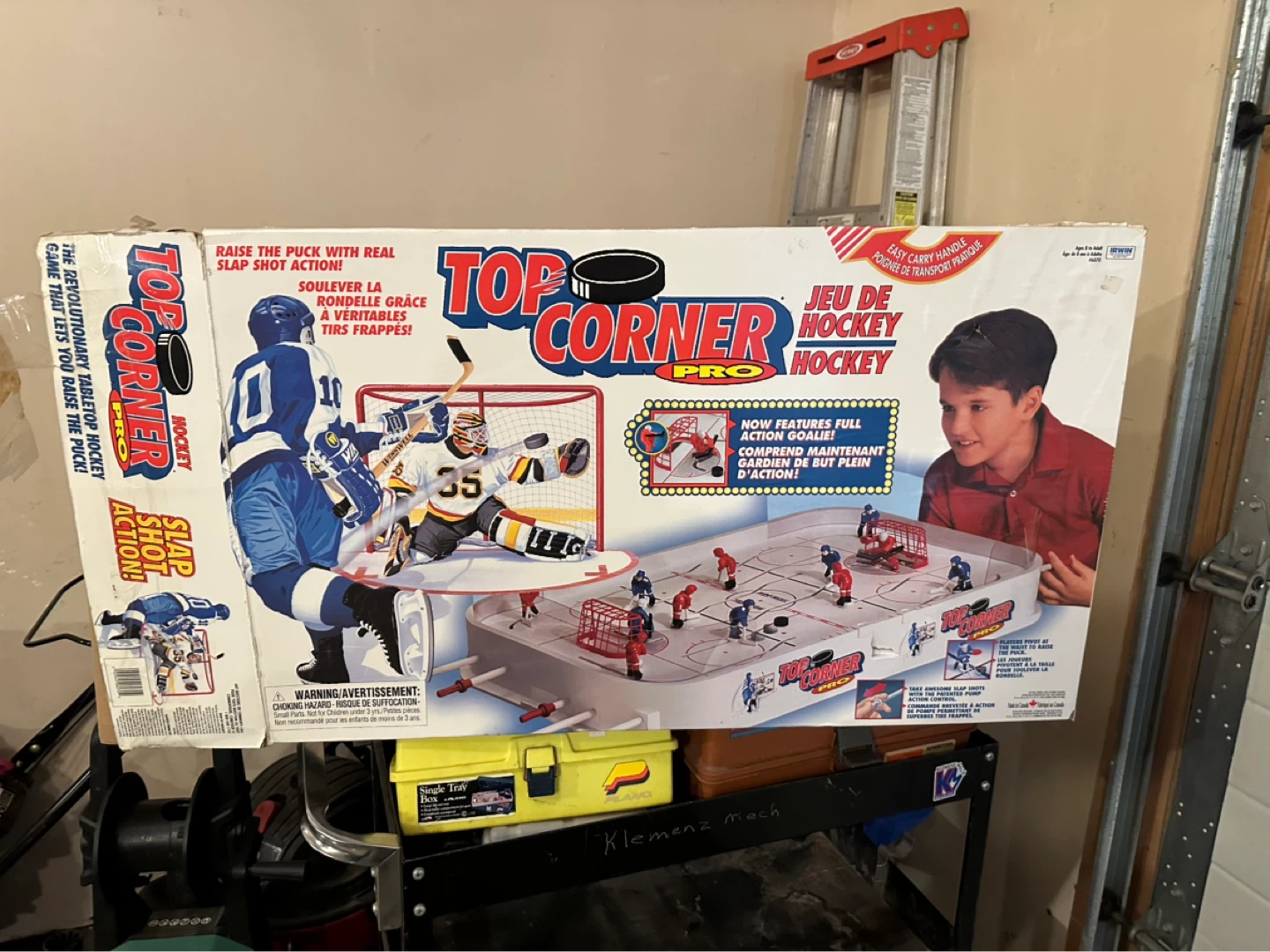 Top Corner Pro Hockey Game. Circa 1990 s - photo 2
