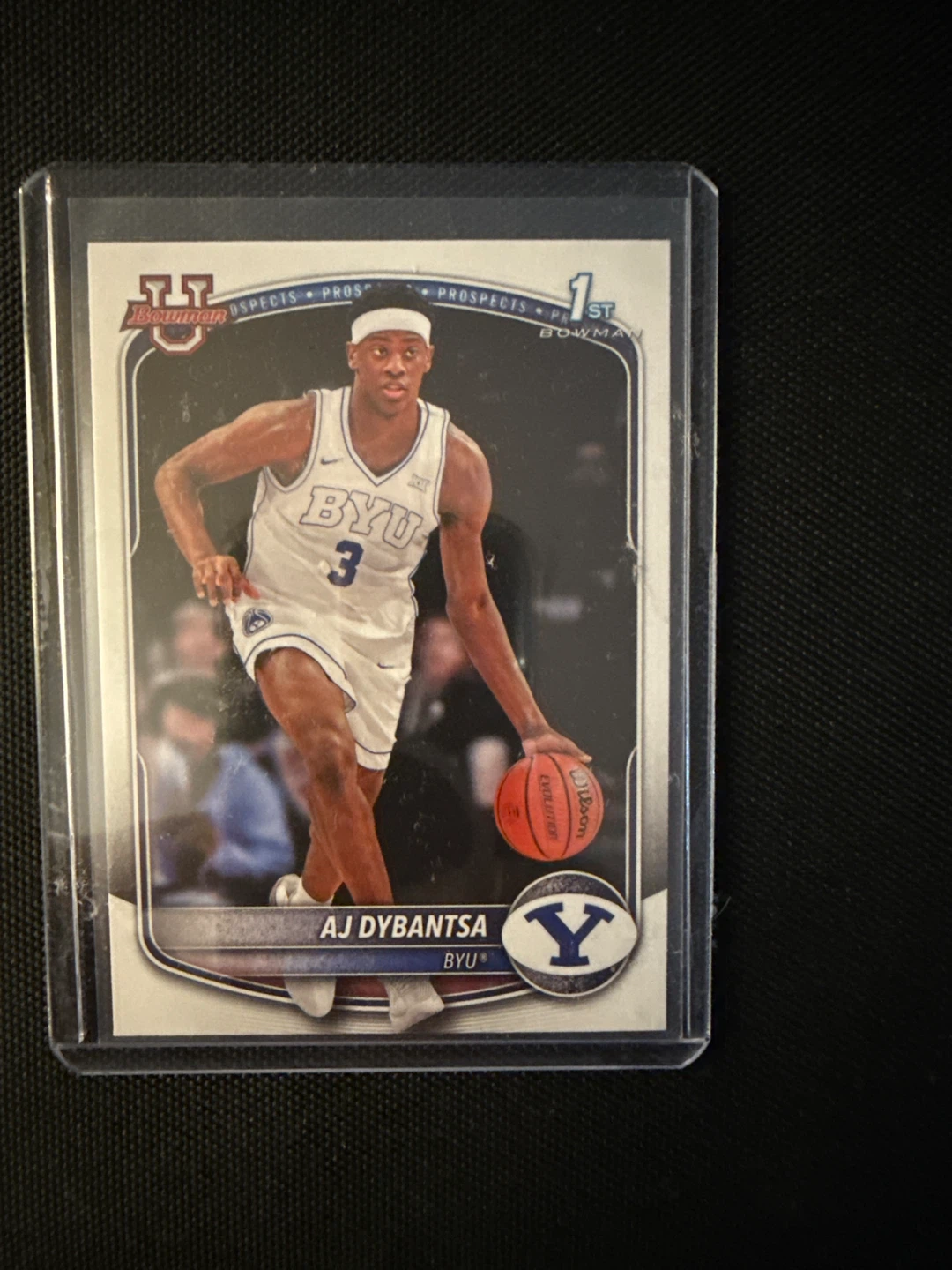 AJ DyBantsa BYU Bowman Draft Prospect Card
