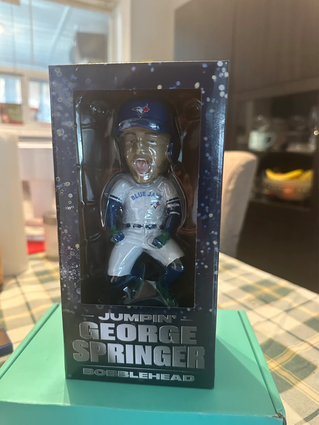 Jumping George Springer & Andrés Giménez Bobbleheads