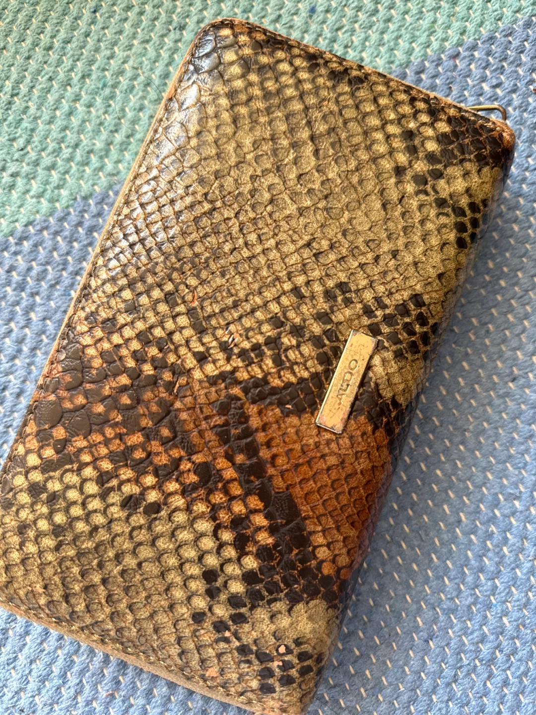 Aldo Snake Print Wallet