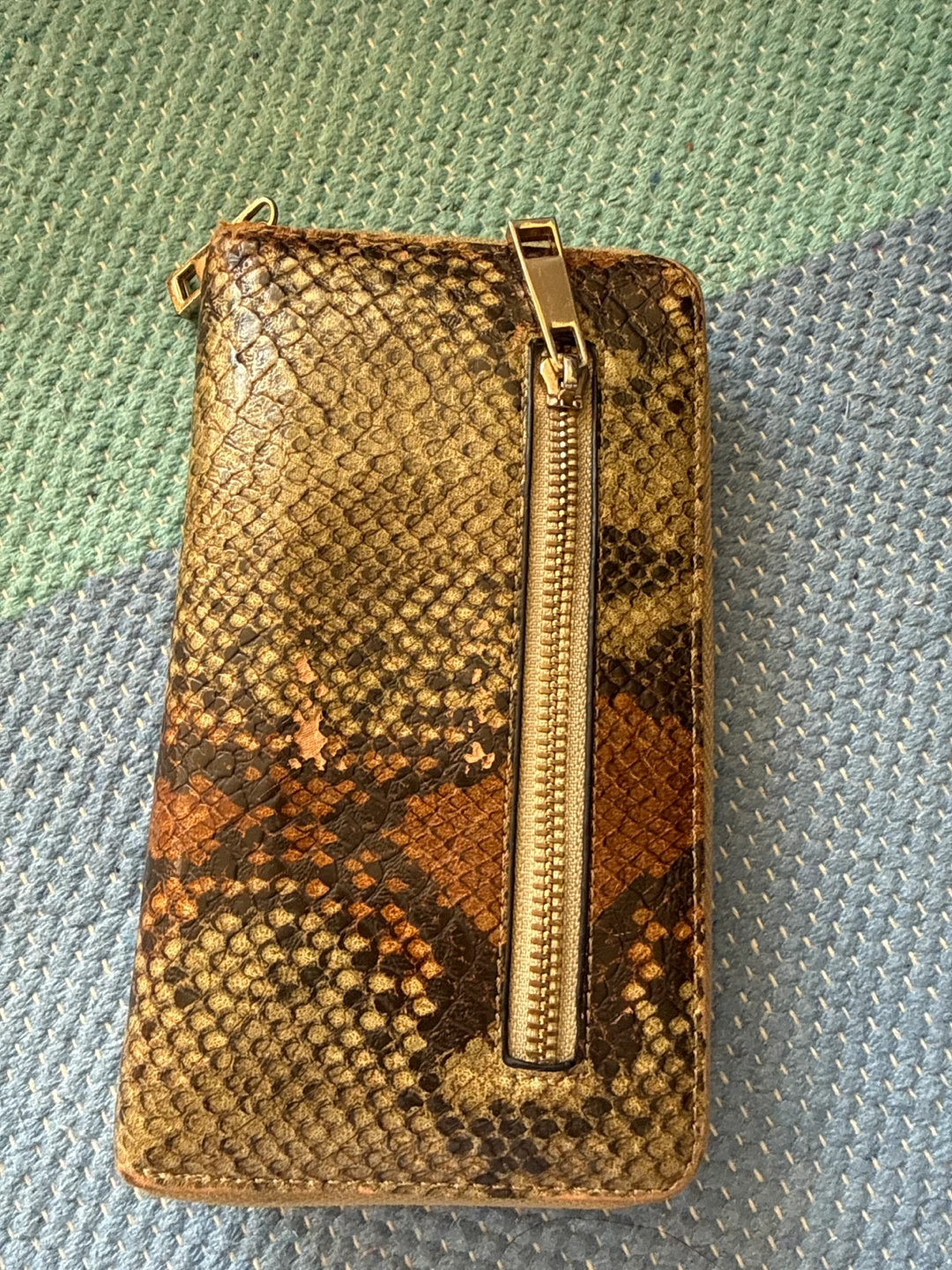 Aldo Snake Print Wallet - photo 2