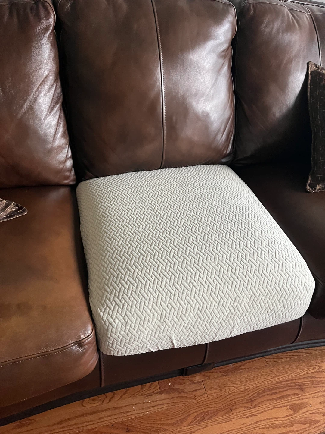 HOMEREFROM Patchwork Couch Cushion Cover - photo 2