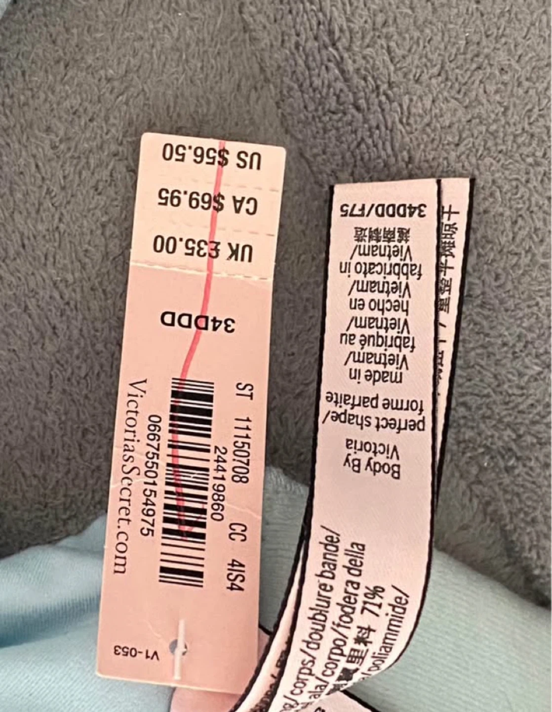 Victoria’s Secret bras Size 34DDD - photo 3