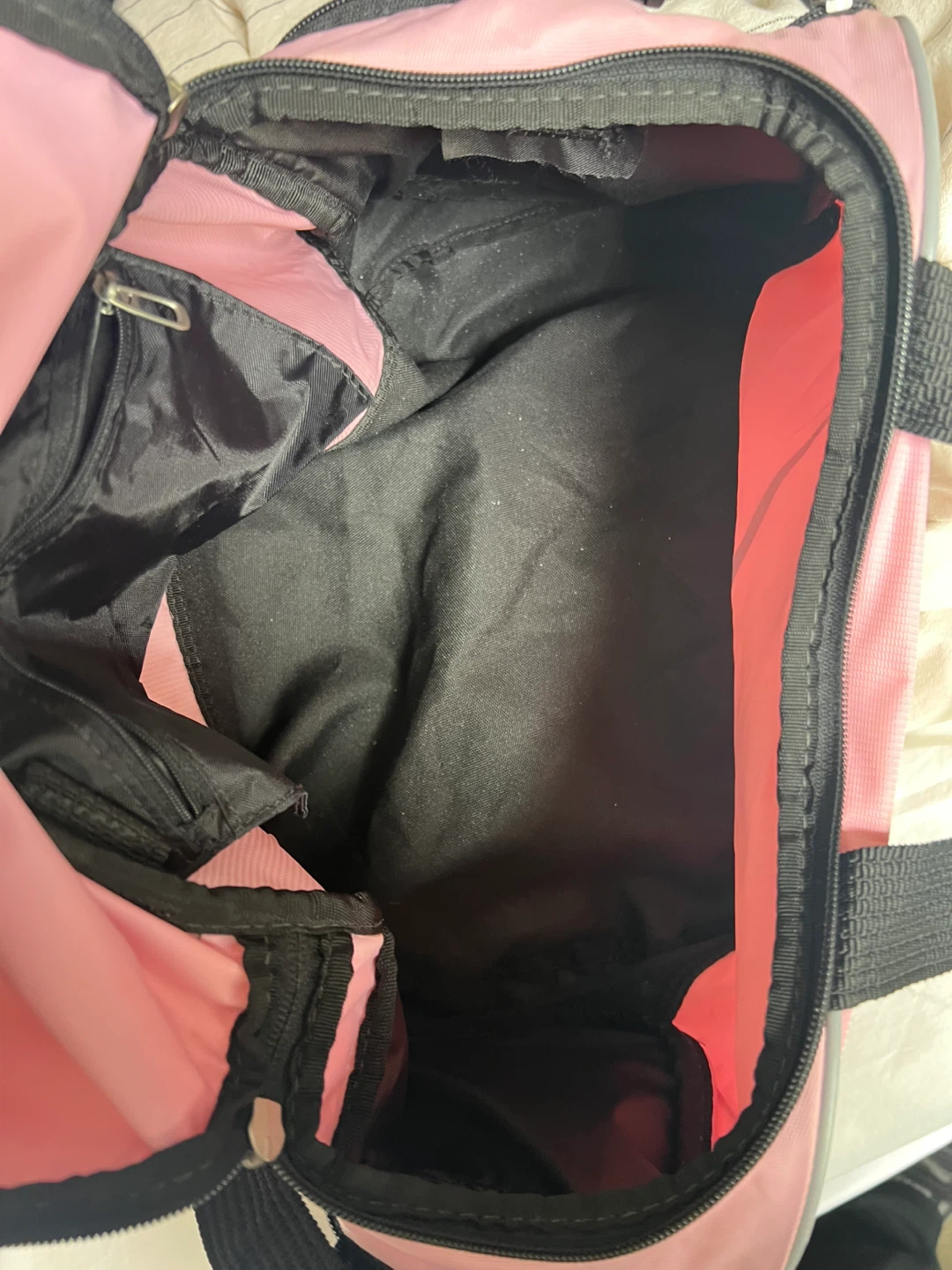 Nike Pink & Black Duffel Bag - photo 4