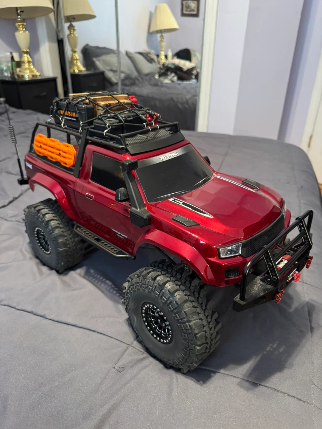 Brand New Traxxas TRX4 Sport High Trail Heavilly Upgraded RTR!