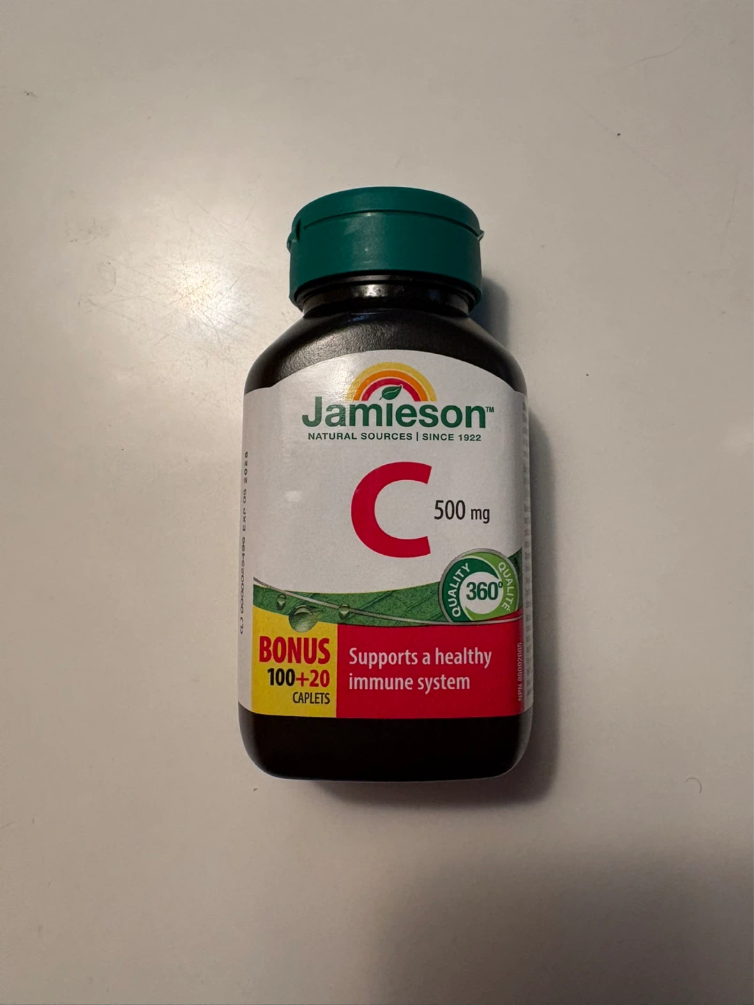 Jamieson Vitamin C 500 mg Caplets - 120 Count
