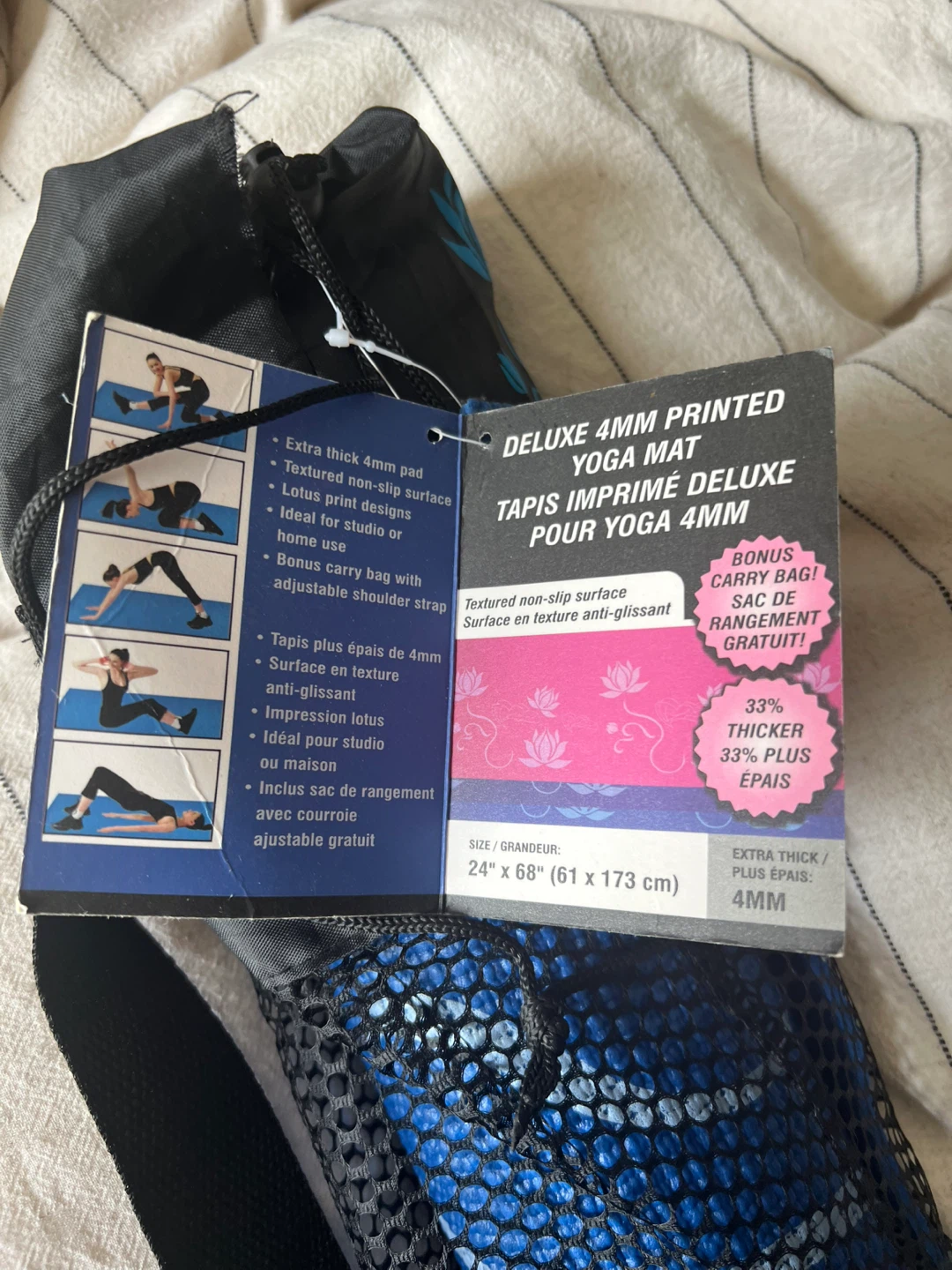 New North 49 Deluxe 4mm Printed Yoga Mat - photo 3