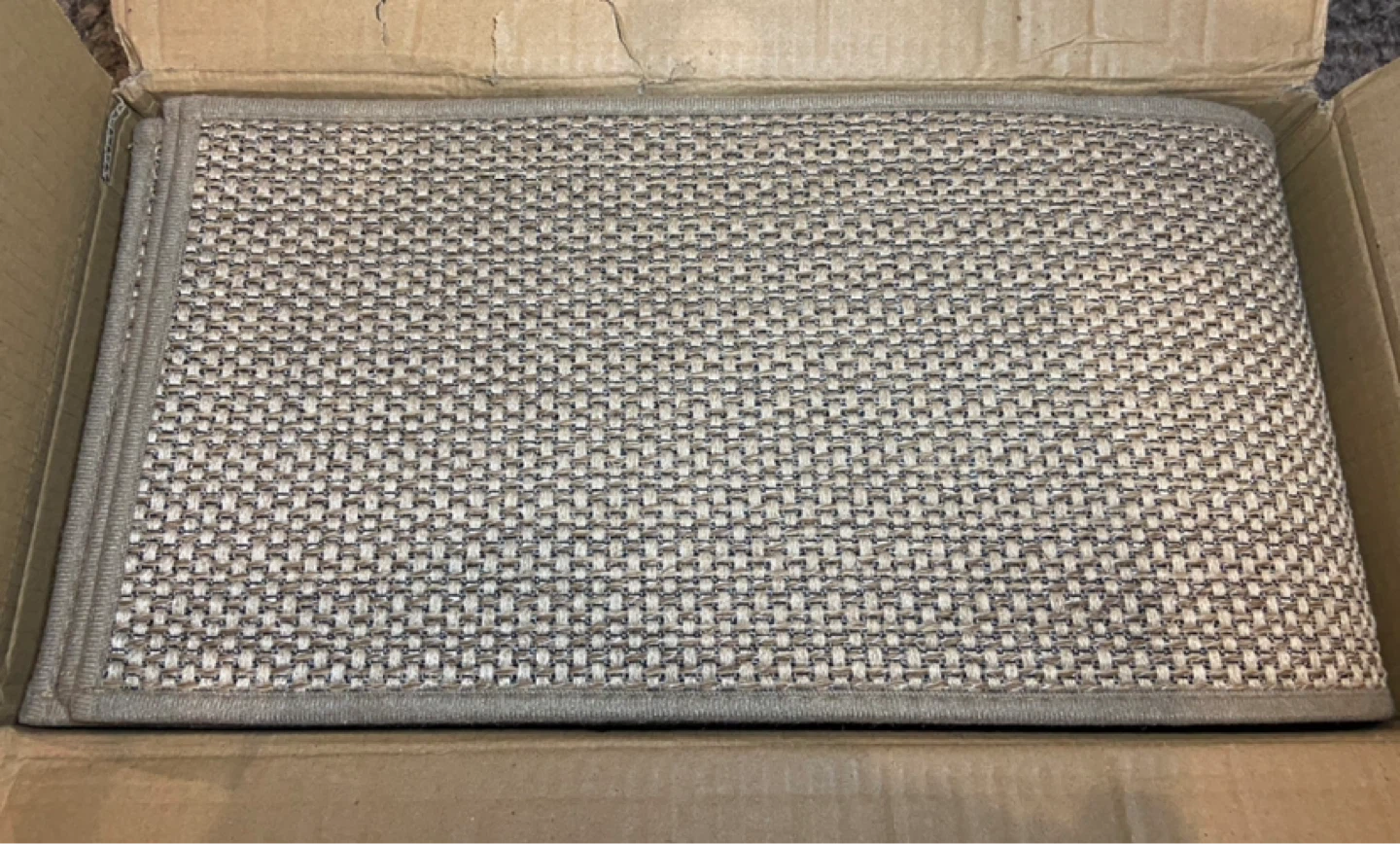 New Carpet Stair Treads 15 Pieces Beige - photo 5