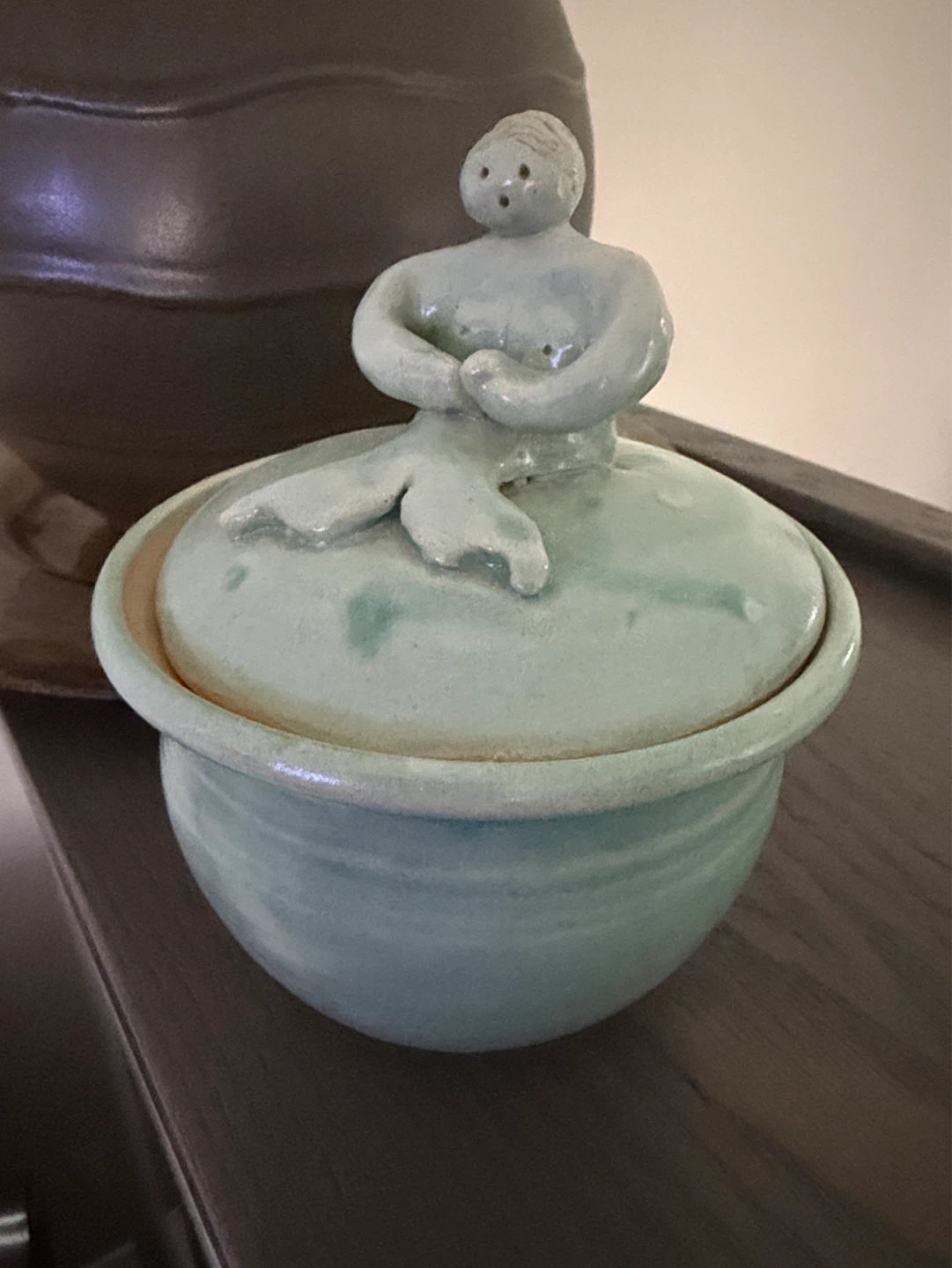 Handmade Ceramic Mermaid Trinket Dish