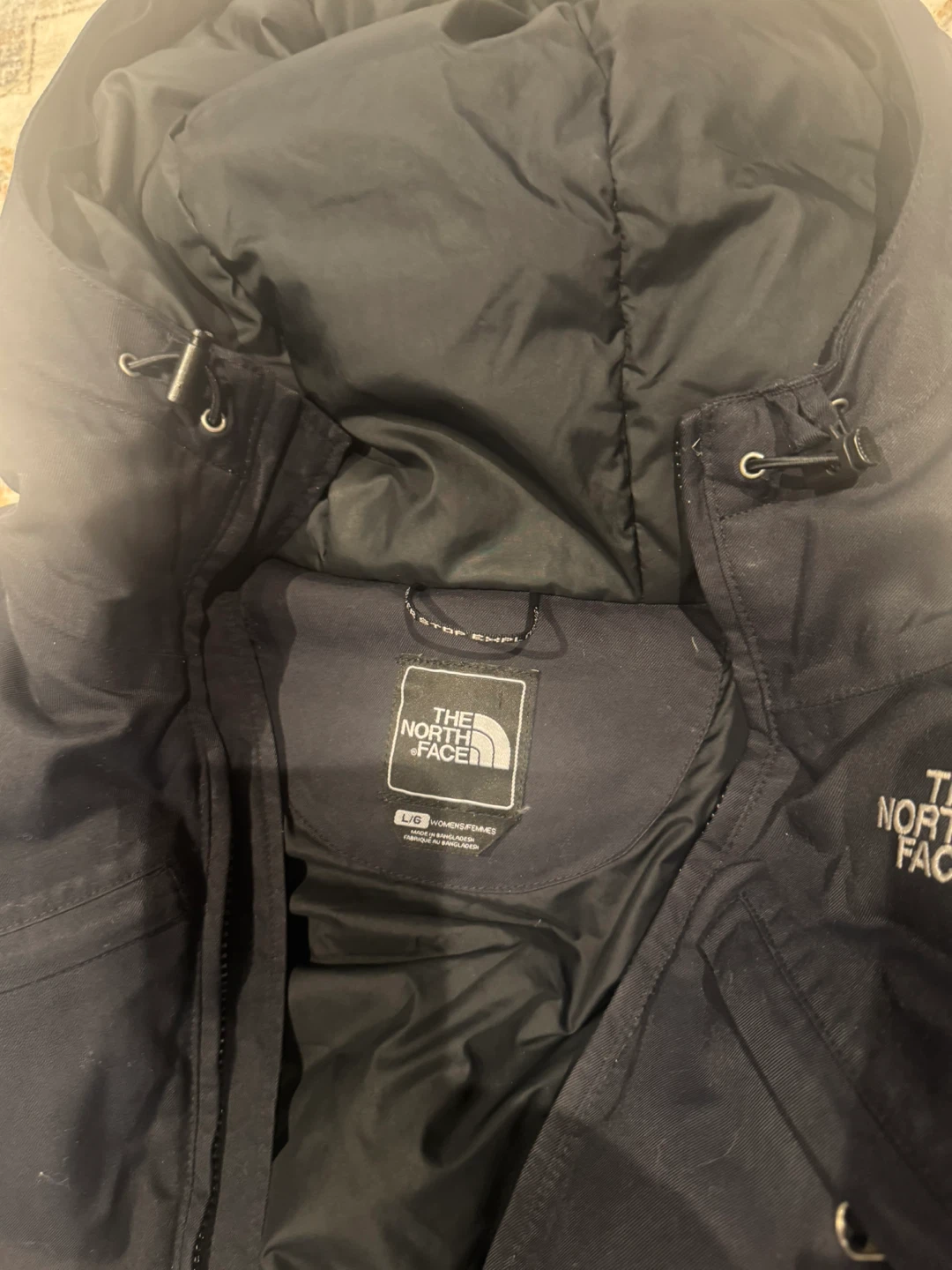 The North Face Women's Black Parka - Size L - photo 4