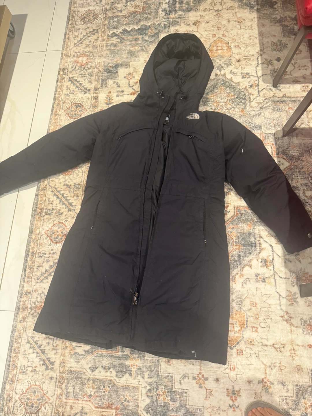 The North Face Women's Black Parka - Size L - photo 2