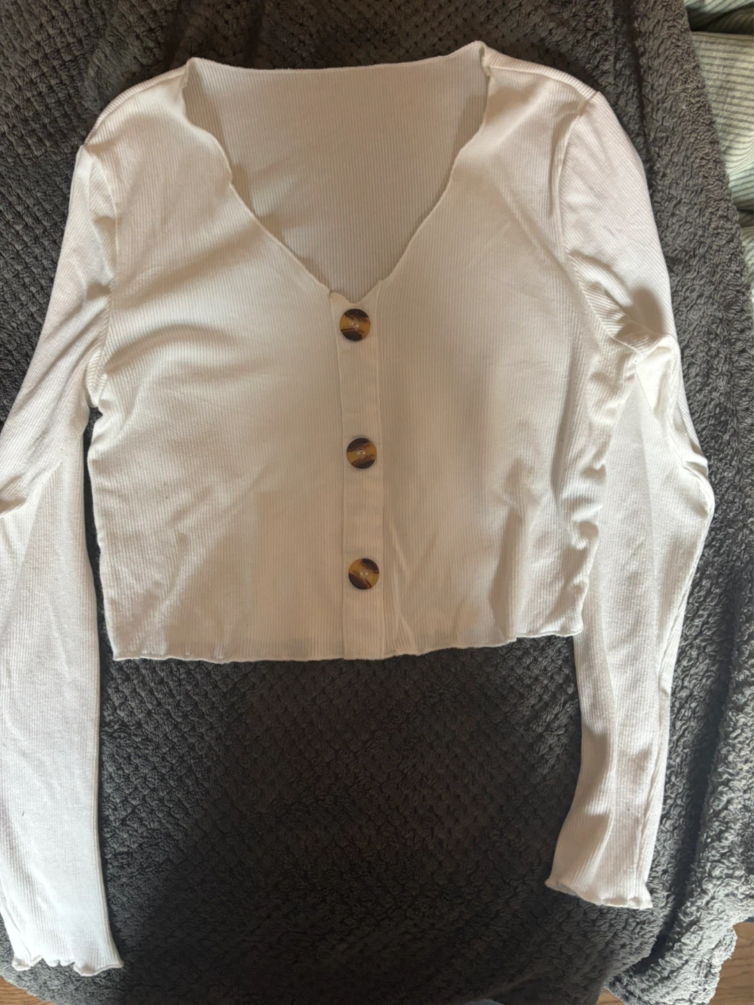 White long sleeve shirt