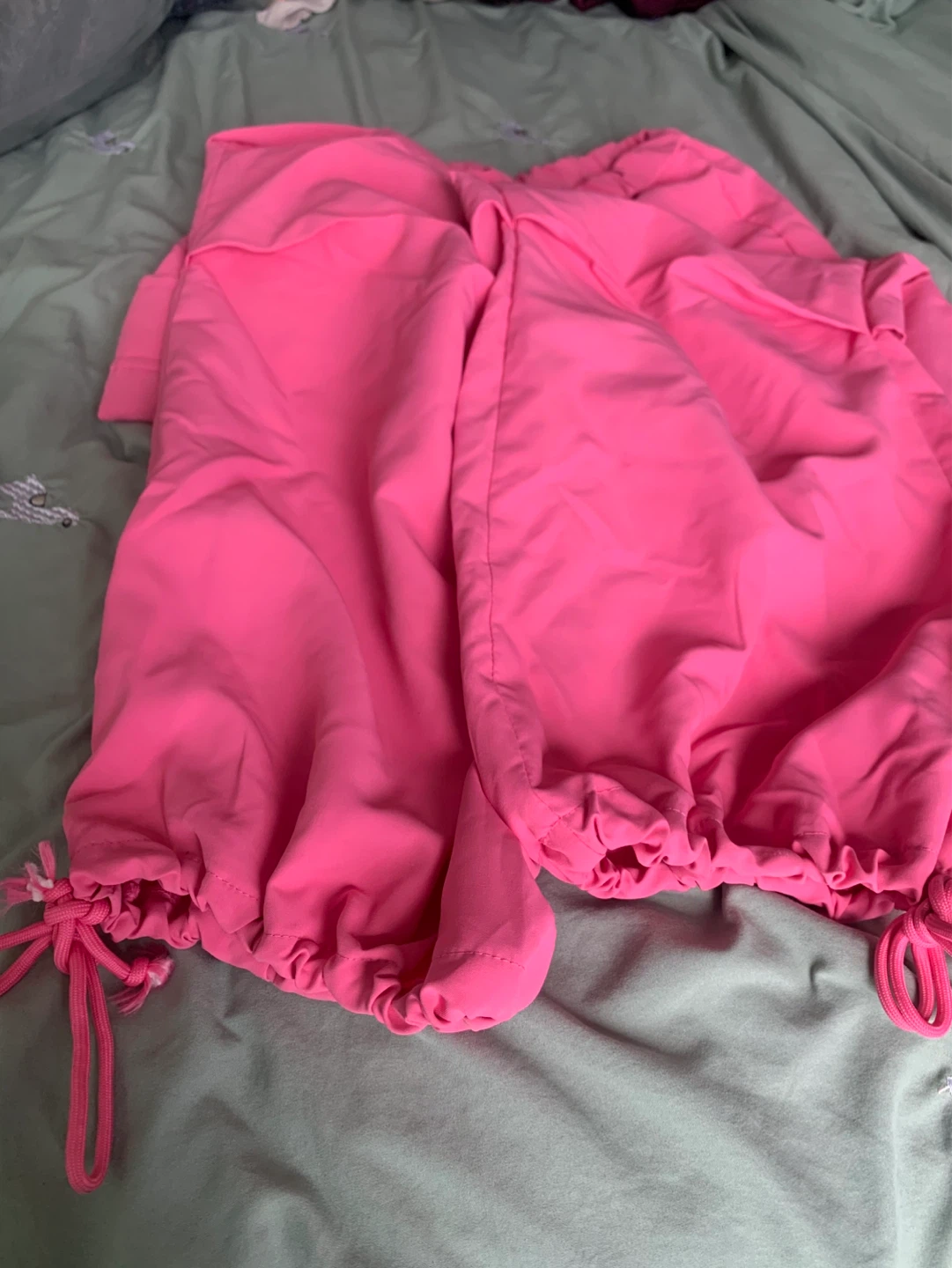 Pink Parachute Pants Size S - photo 2