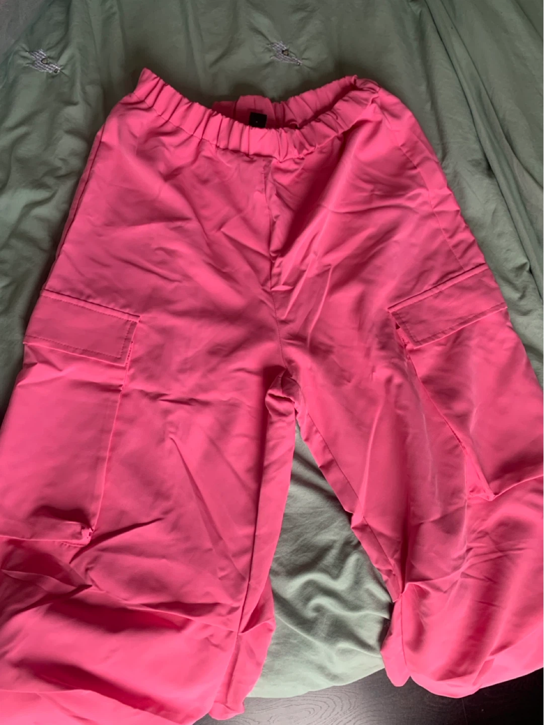 Pink Parachute Pants Size S