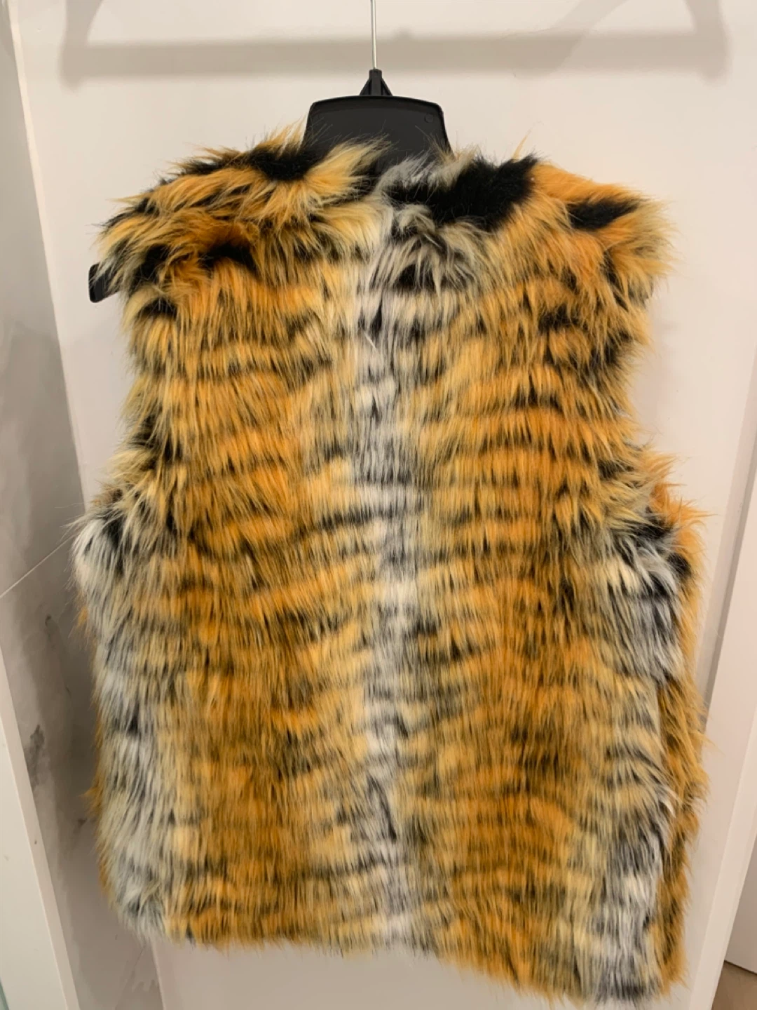 NWT Michael Kors Faux Fur Vest XS/TP Marigold - photo 5