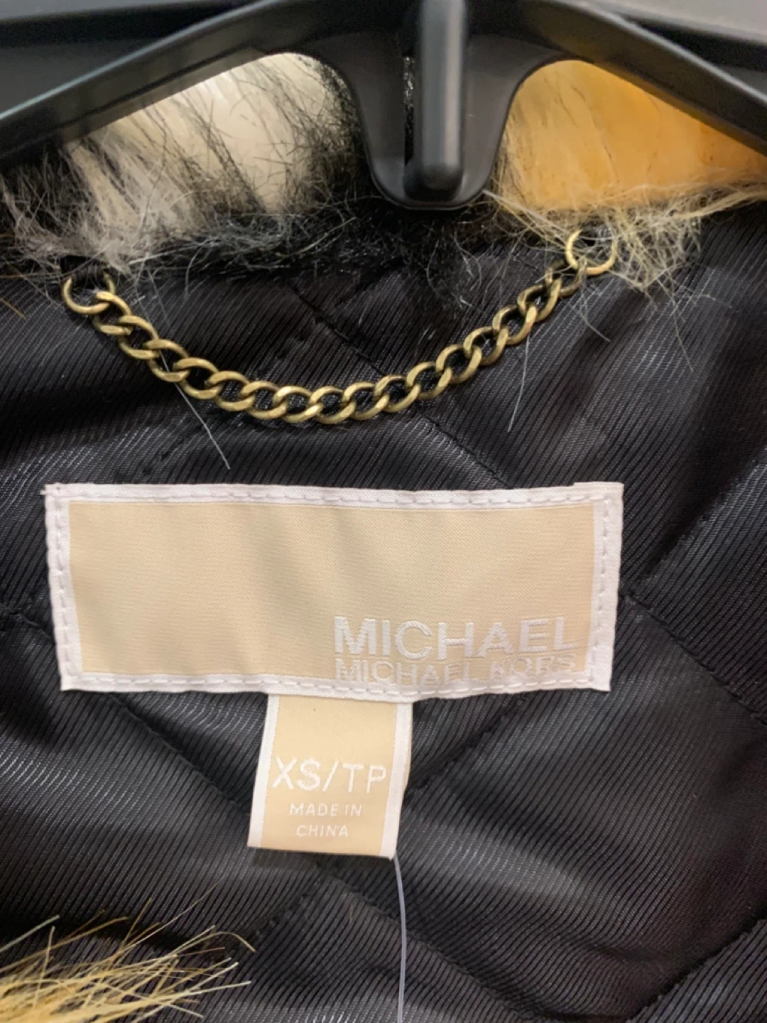 NWT Michael Kors Faux Fur Vest XS/TP Marigold - photo 4