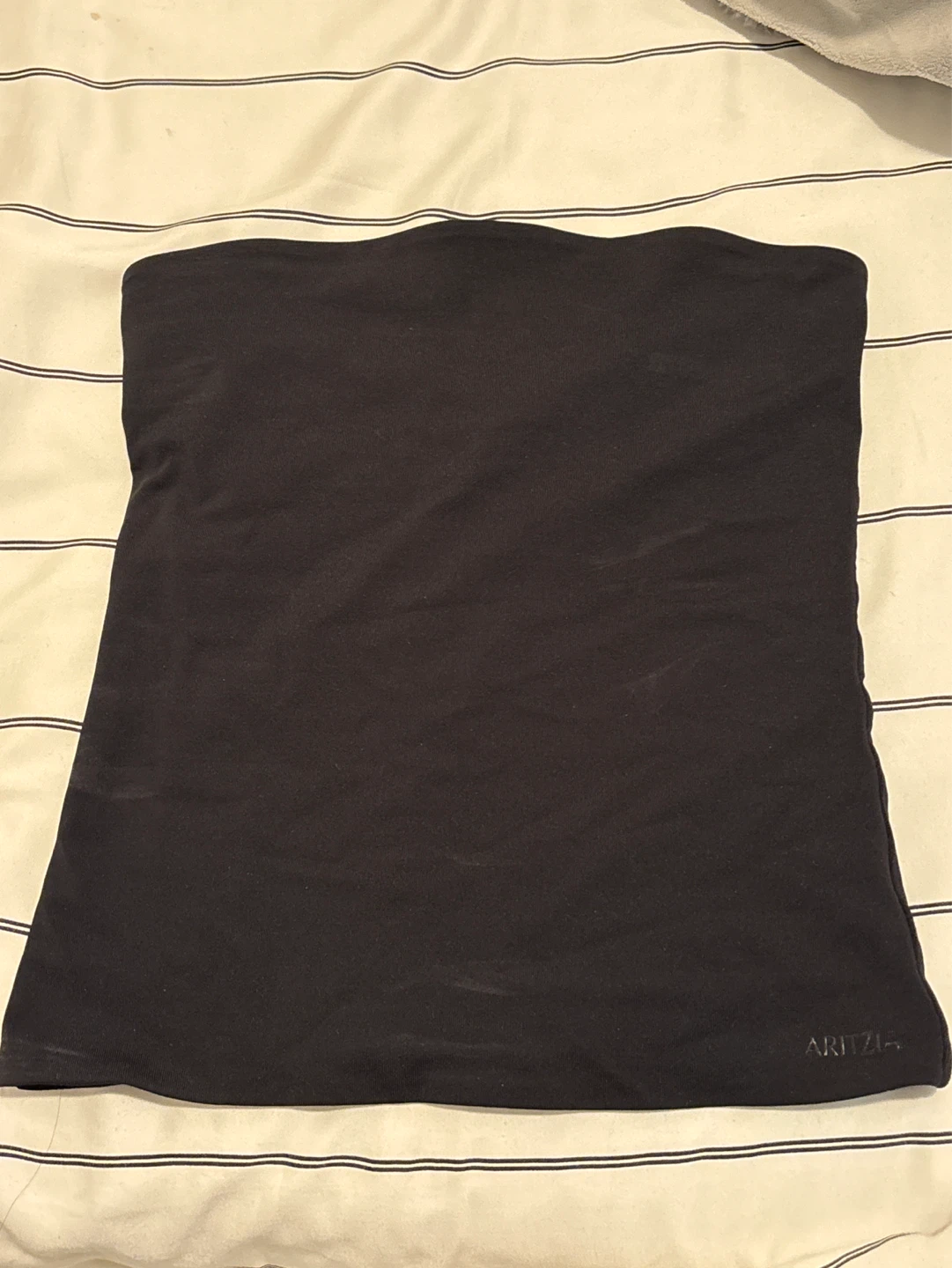 Aritzia Contour Strapless Top - Black - Size S