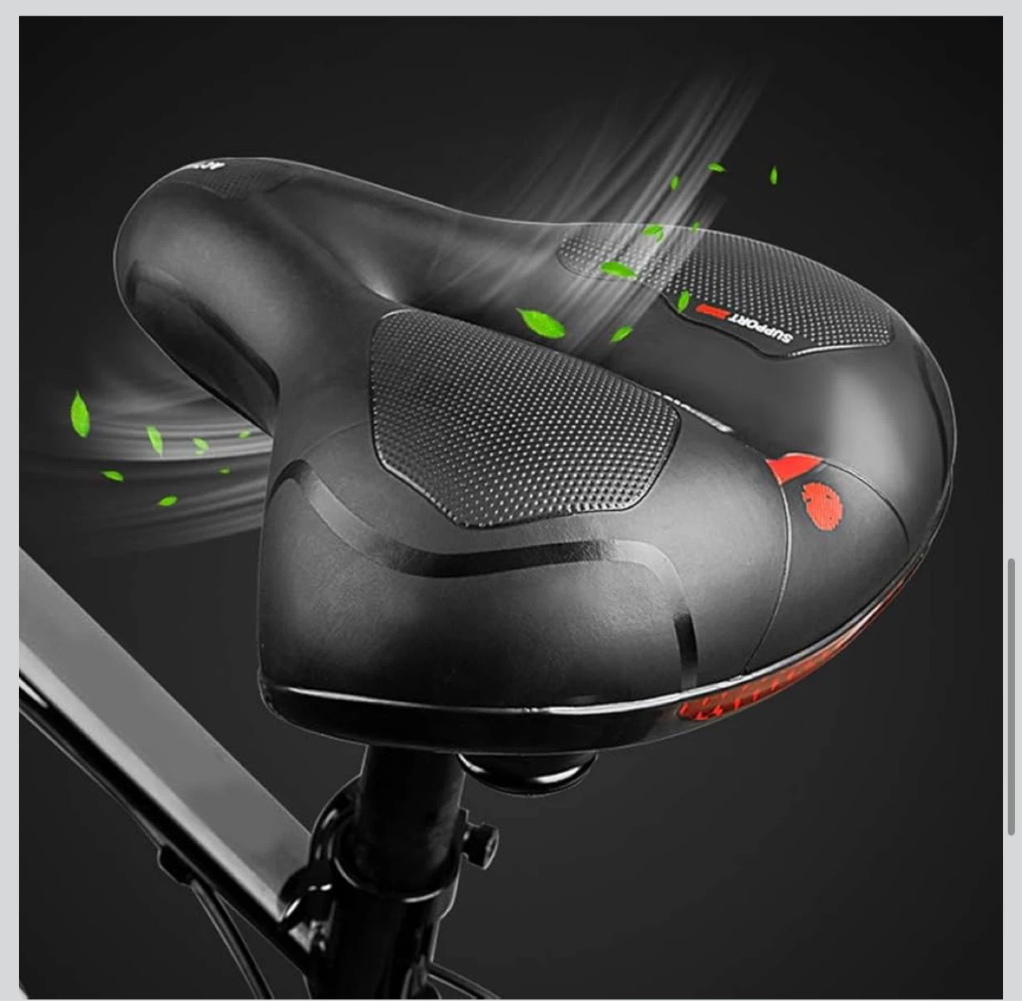 Active Zone Memory Foam Bicycle Saddle - photo 3