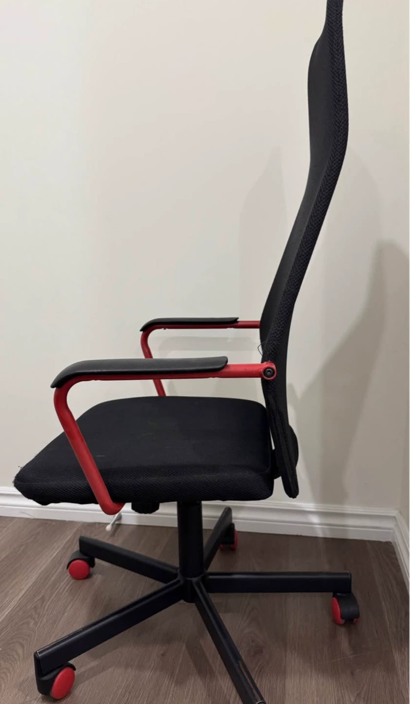 IKEA HUVDSPELARE Gaming Chair, Black - photo 4