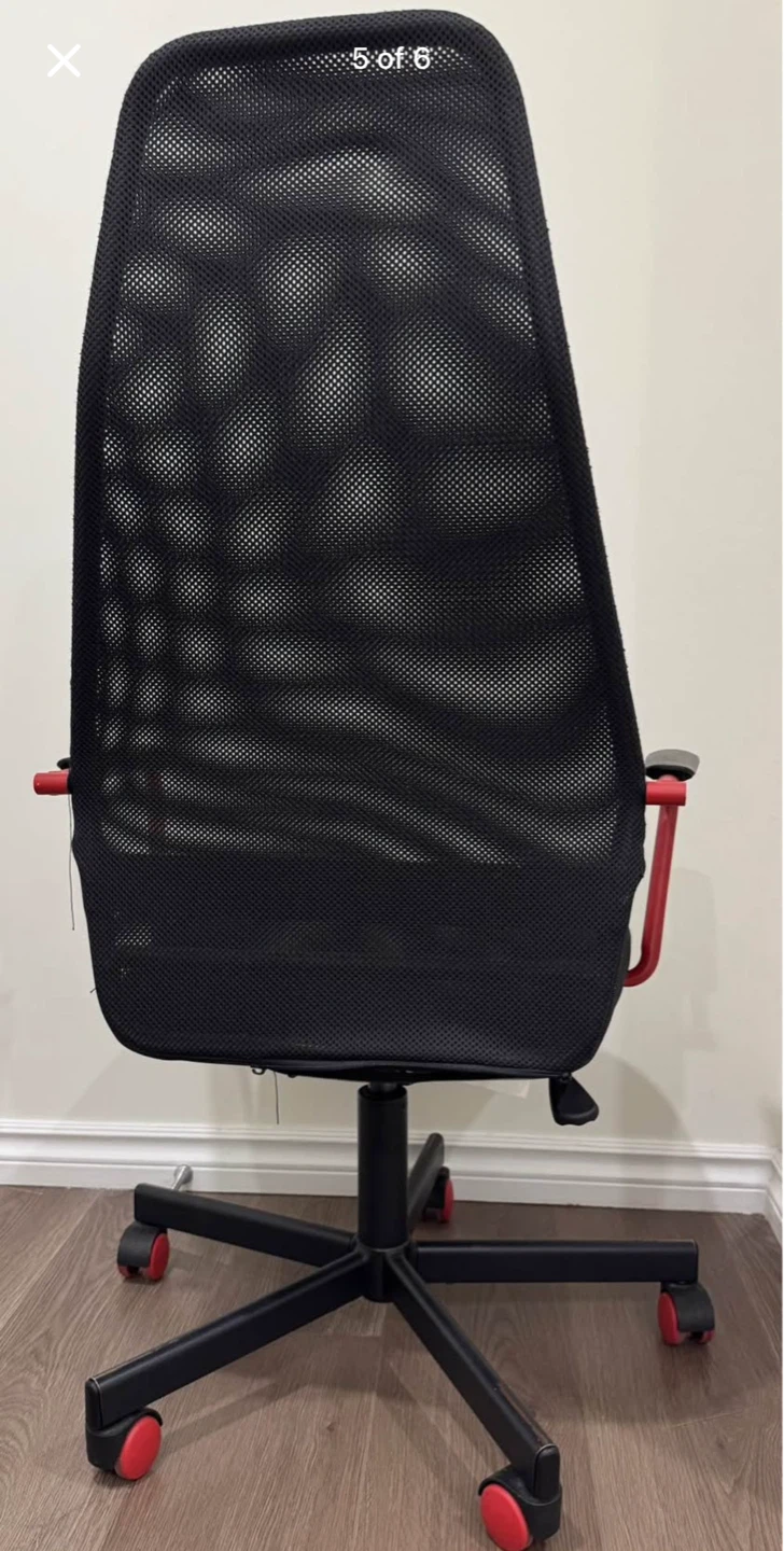 IKEA HUVDSPELARE Gaming Chair, Black - photo 3