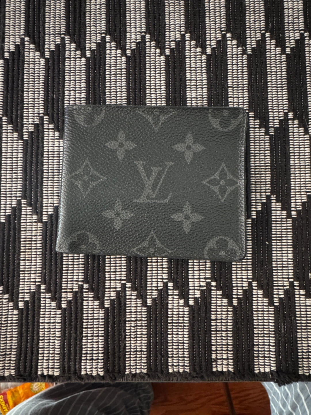 Louis Vuitton Bifold Wallet Monogram Eclipse