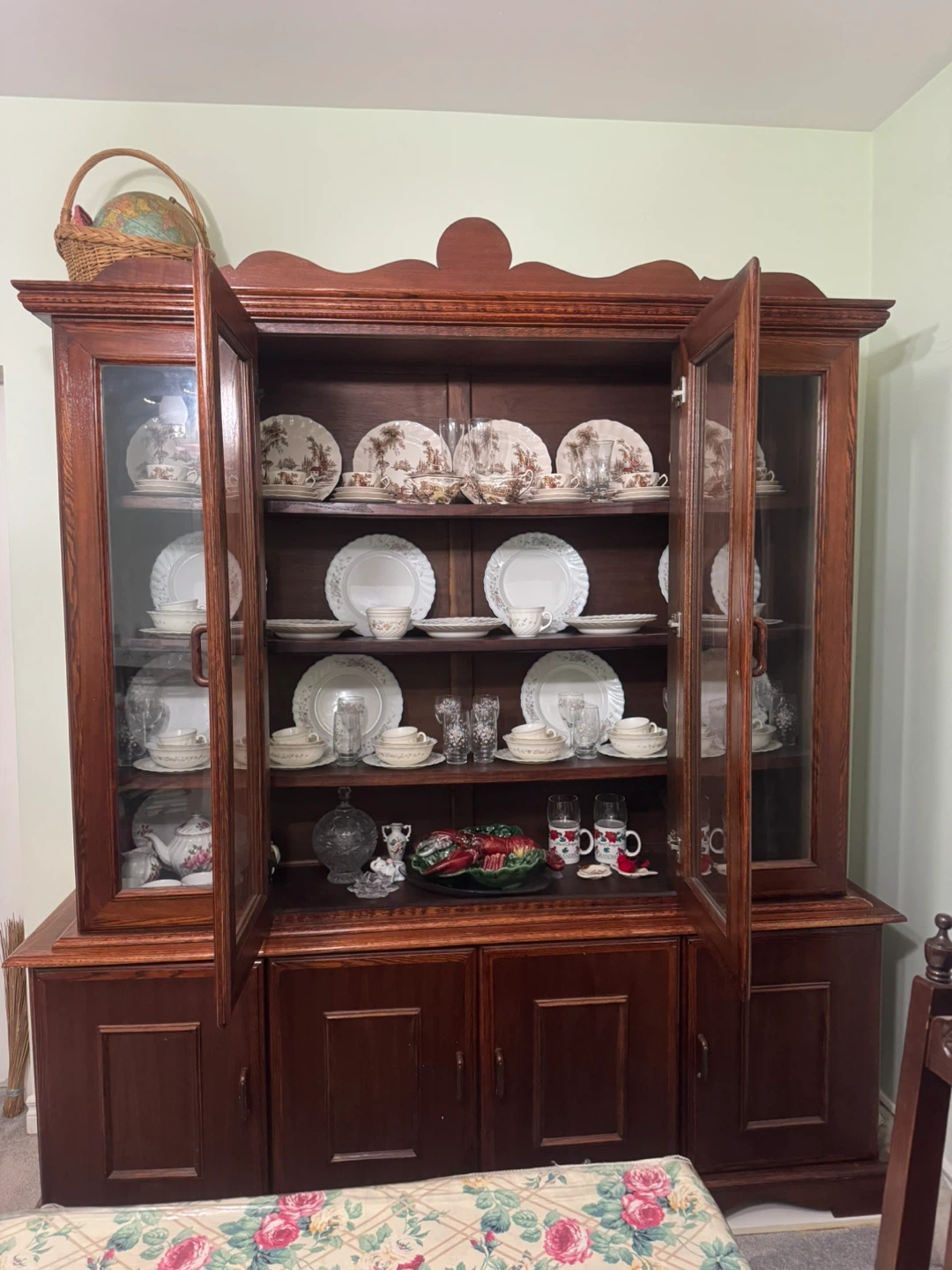 Hutch and Buffet Cabinet