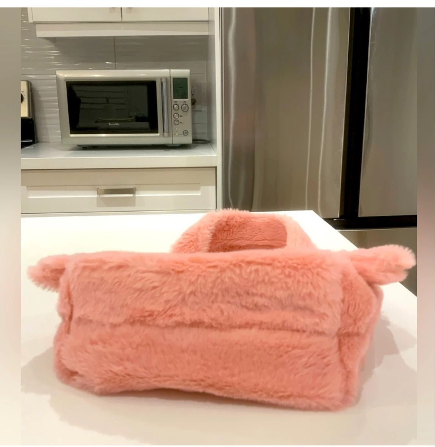 My Melody Plush Faux Fur Tote Bag Price Firm! - photo 2