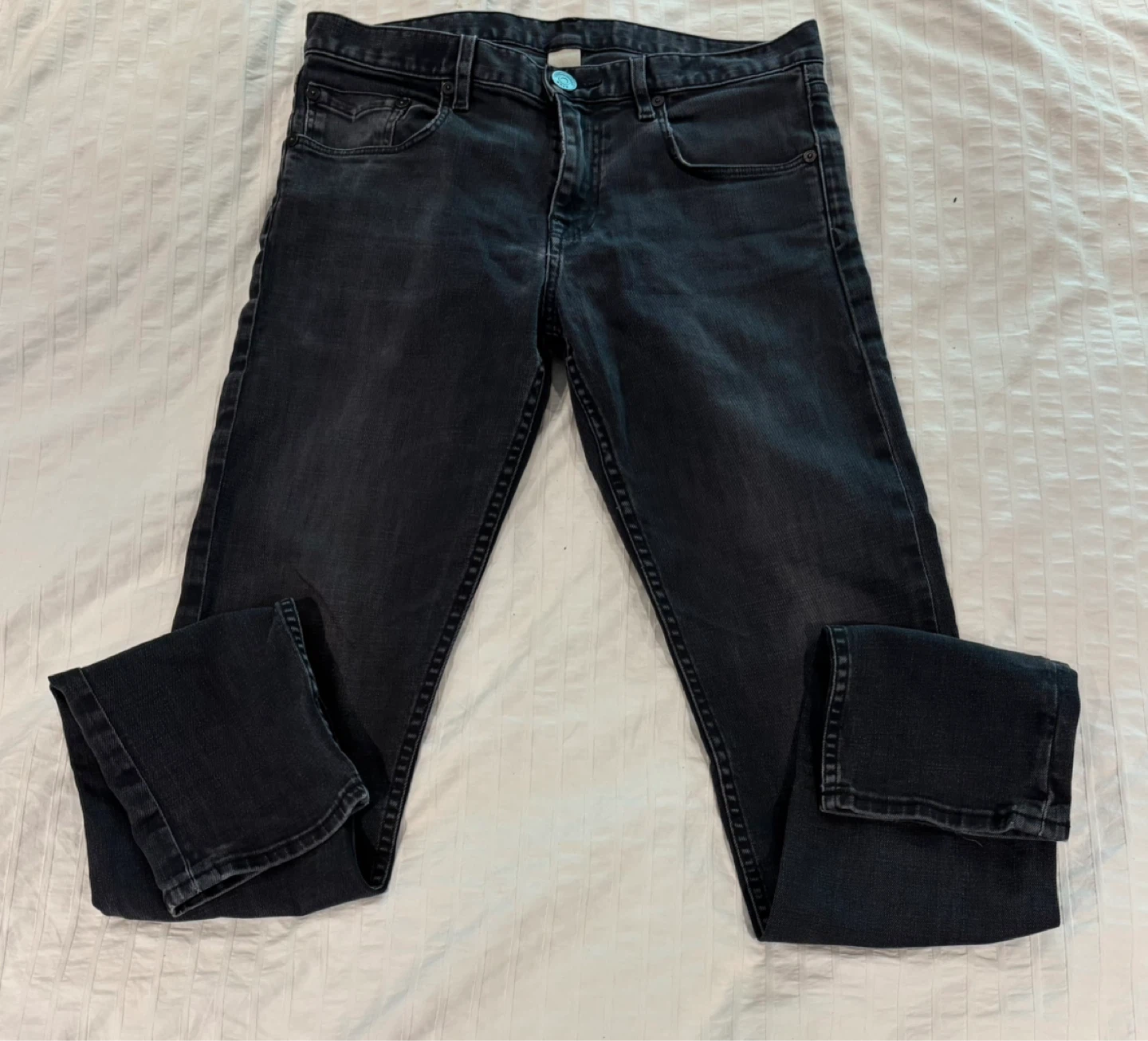 Burberry Brit Men's Jeans - Black Wash, Size 29W x 32L