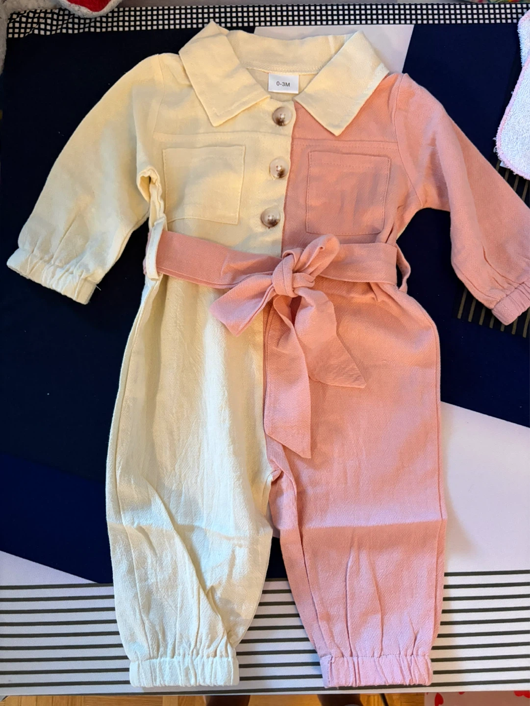 Baby Girls Jumpsuit 0-3M
