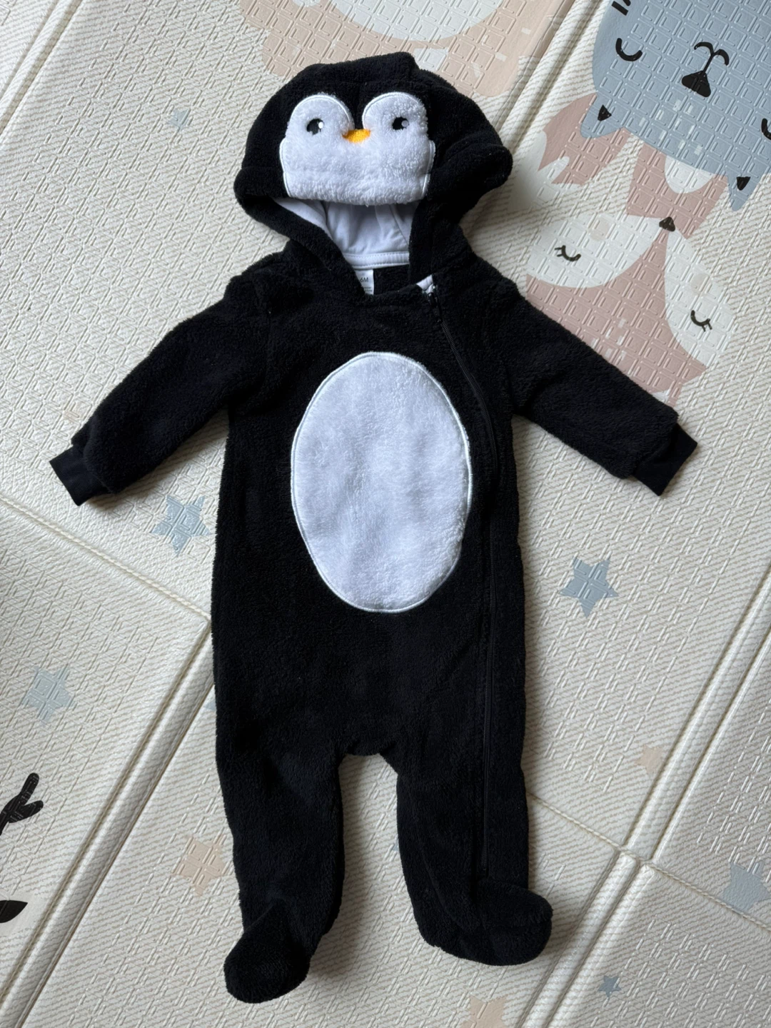 Fleece Penguin Bodysuit 3-6 Months