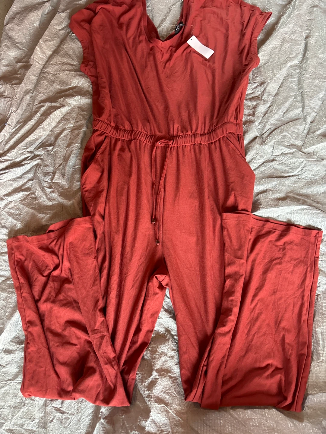 Sansara Women's Jumpsuit - orange- Size L/G