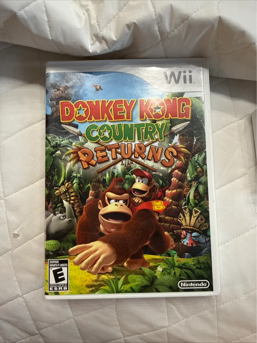 Donkey Kong Country Returns Wii Game