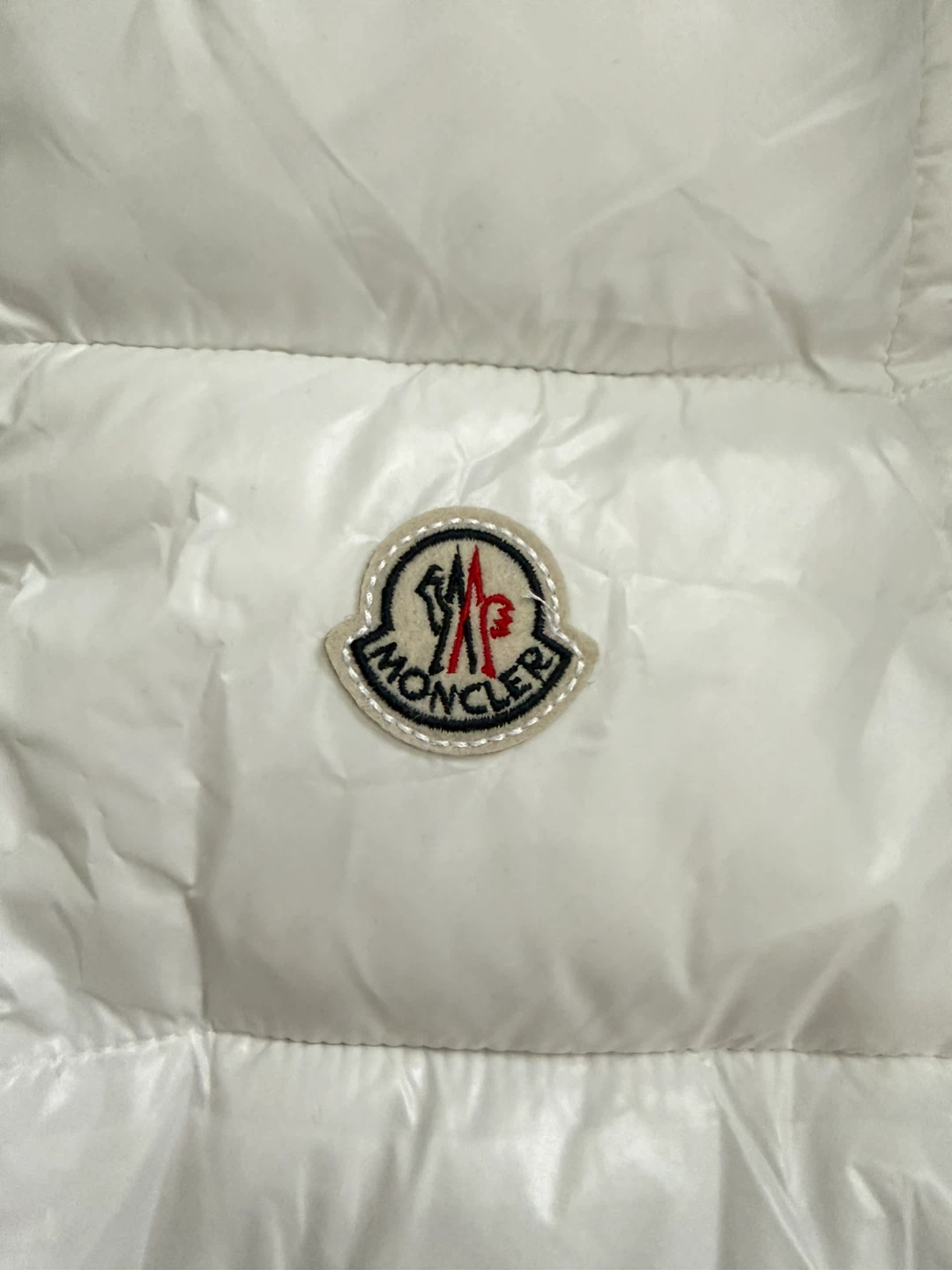 Moncler White Puffer Vest with Hood - photo 2