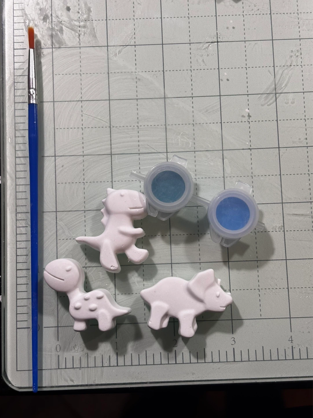 Dino Screen Free Mini Paint Set